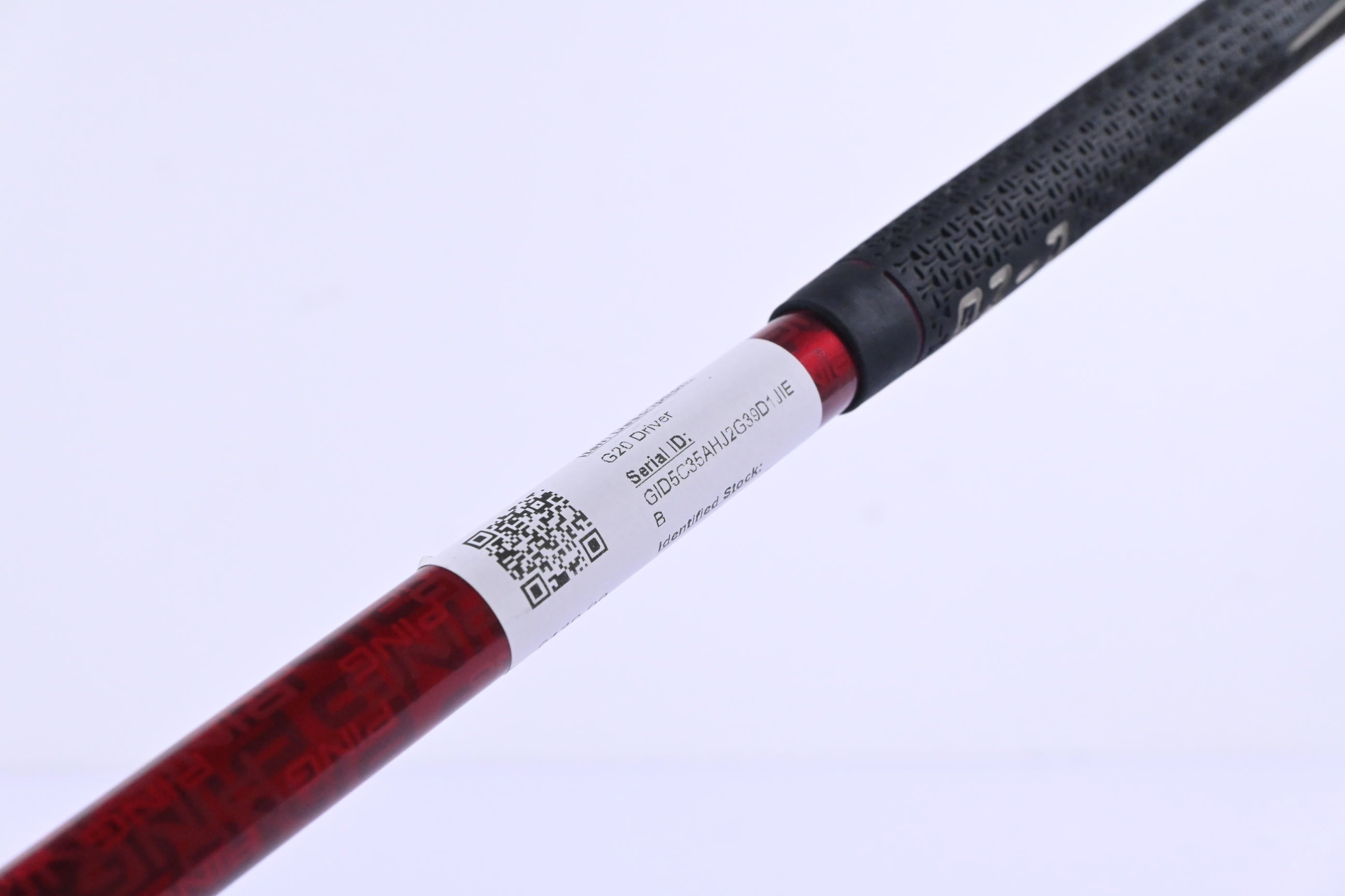 Ping G20 Driver / 10.5 Degree / Senior Flex Ping TFC 169 D Shaft