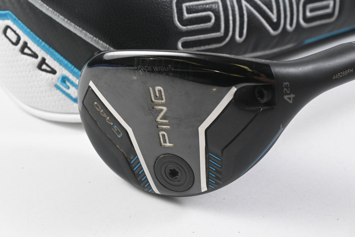 Ping G440 #4 Hybrid / 23 Degree / Regular Flex Ping Alta CB Blue 70 Shaft