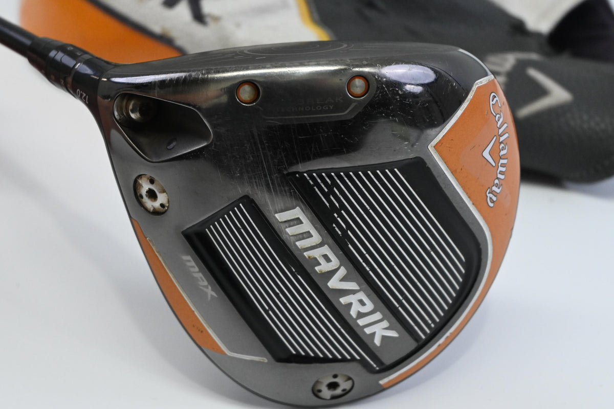 Left Hand Callaway Mavrik Max Driver / 12 Degree / Senior Flex Helium Black 4