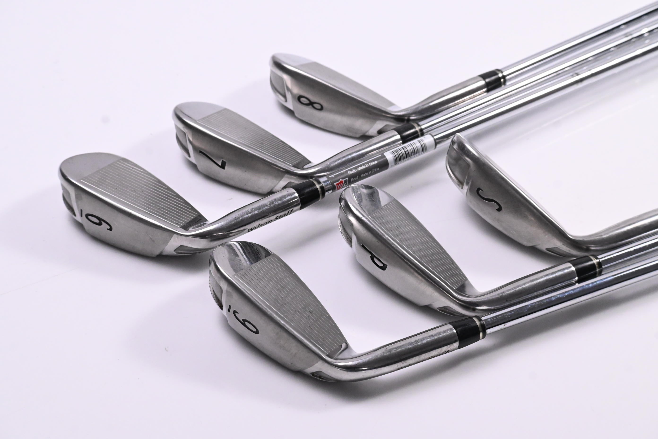 Wilson D100 Irons / 6-PW+SW / Uniflex True Temper SL 85 Shafts