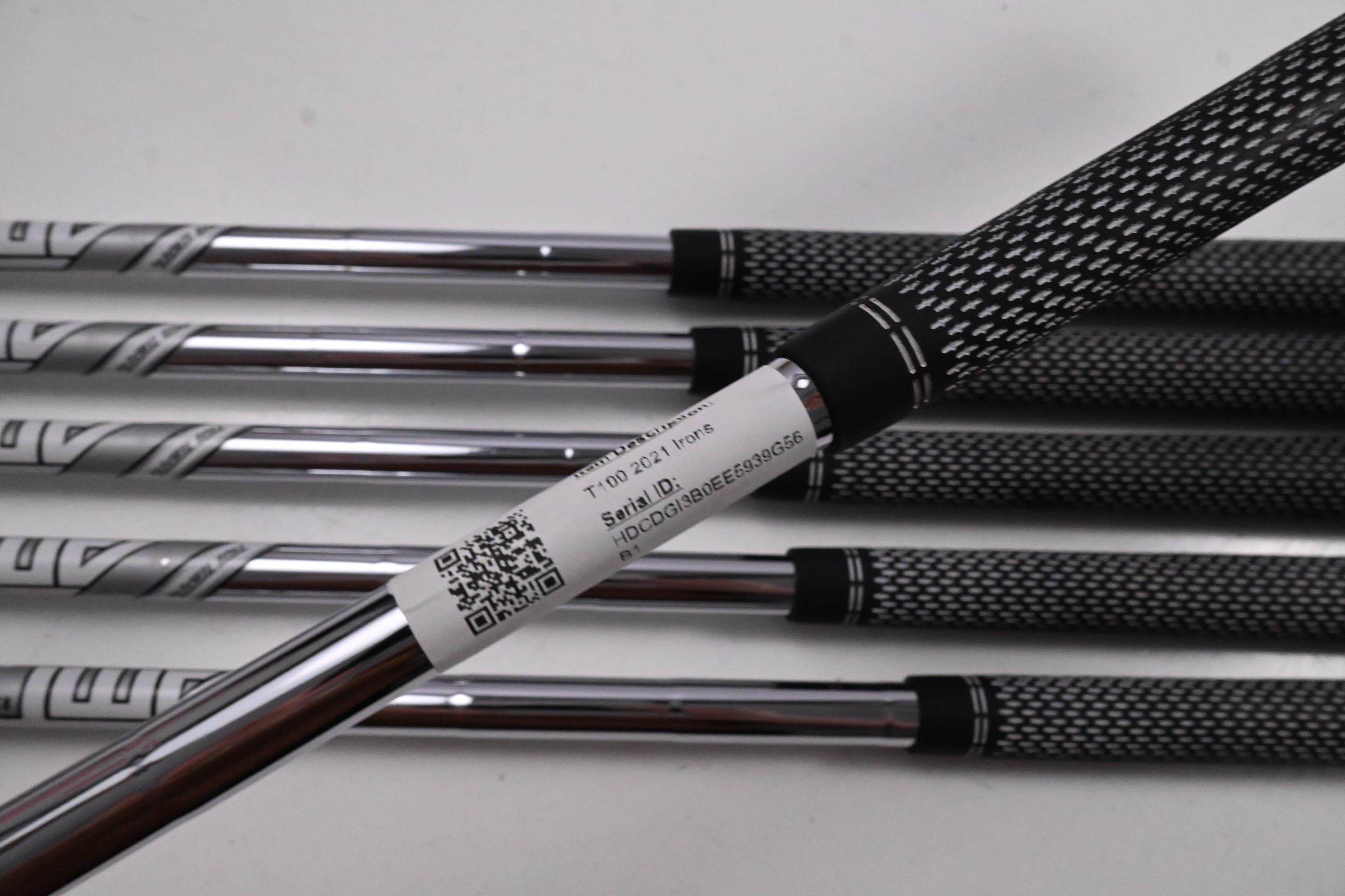 Titleist T100 2021 Irons / 5-PW / Regular Flex AMT Tour White R300 Shafts