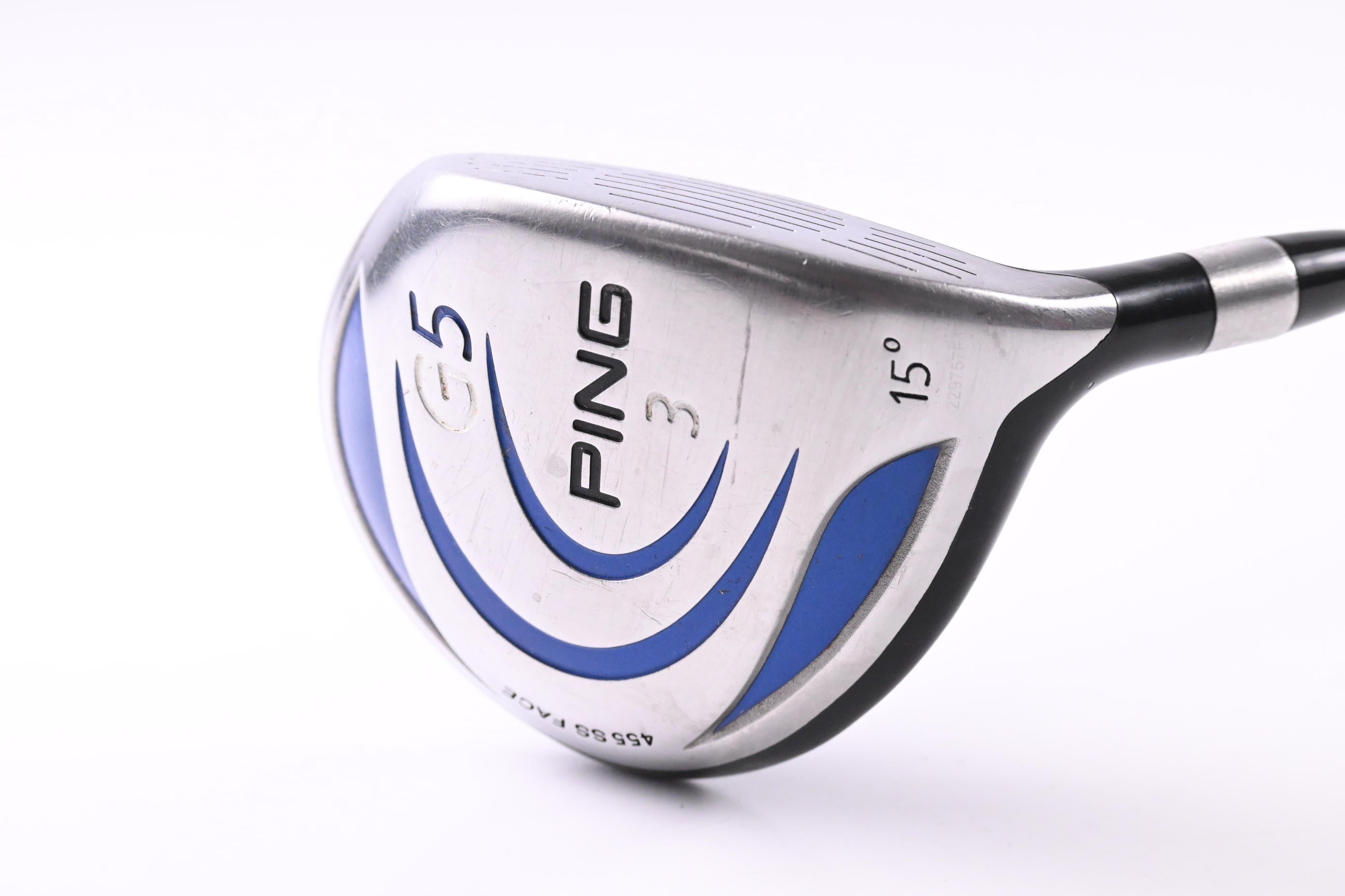 Ping G5 #3 Wood / 15 Degree / Regular Flex Aldila NV 75 350 Shaft
