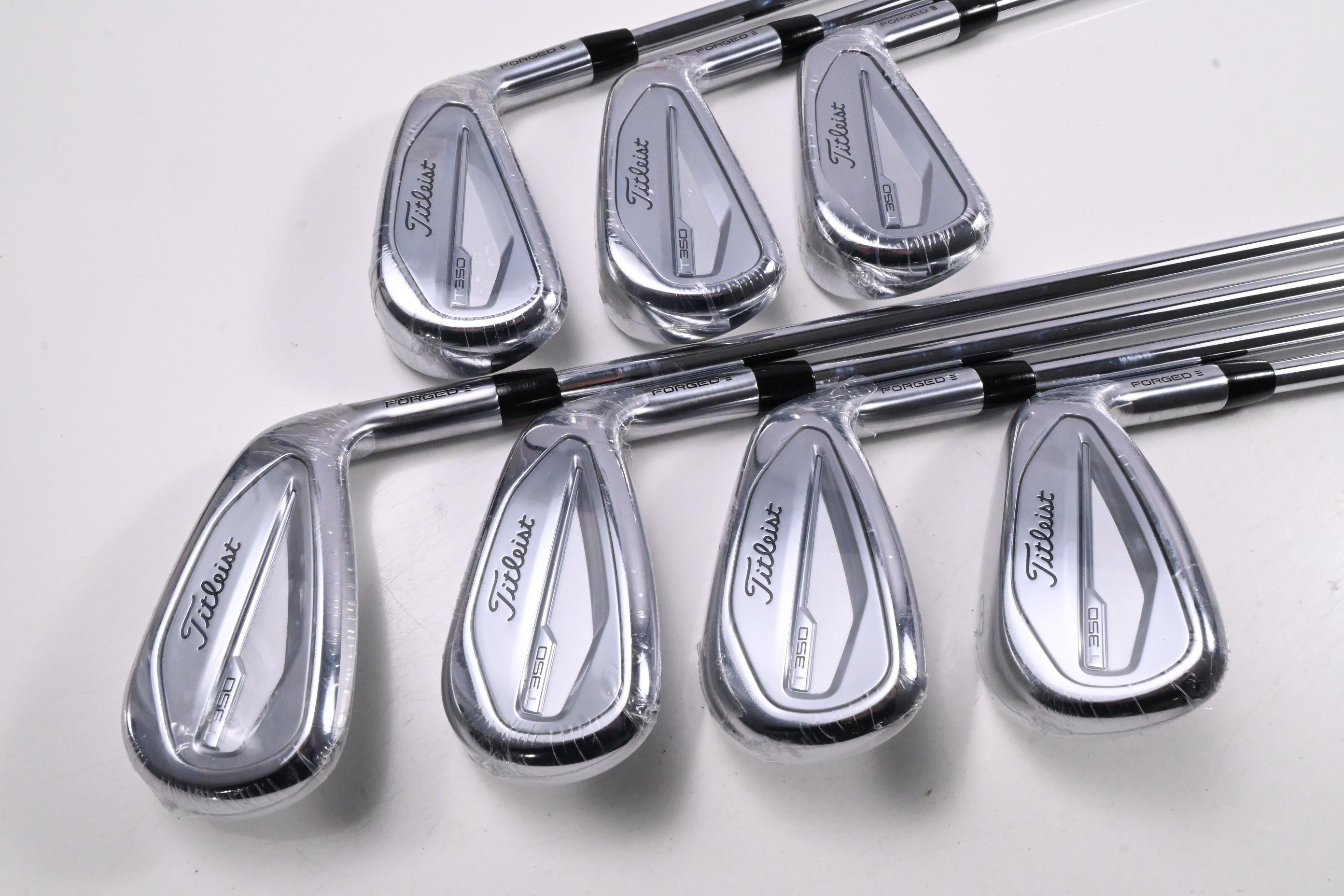 Titleist T350 Irons / 5-PW+48° / Regular Flex AMT Red R300 Shafts