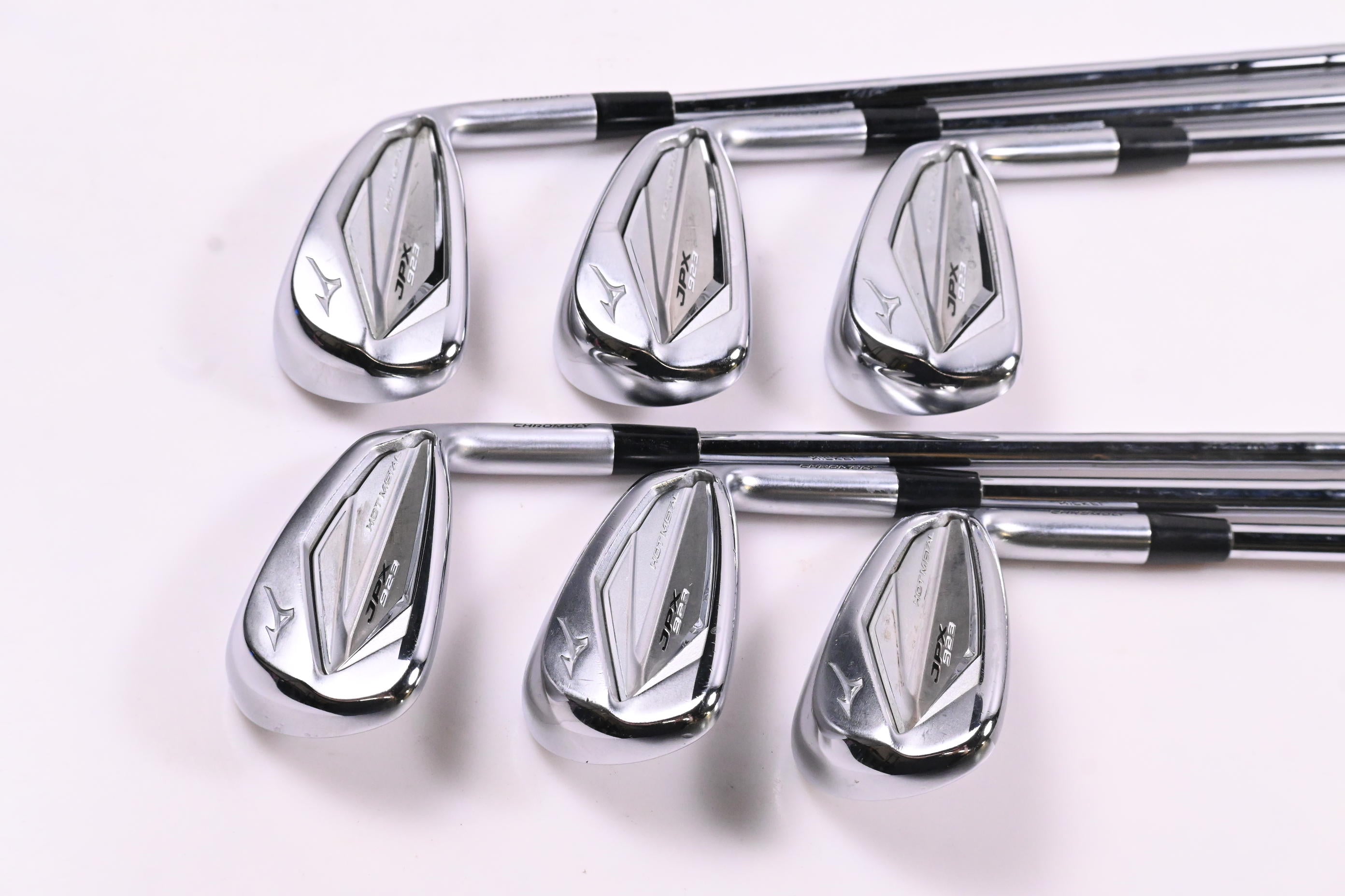 Mizuno JPX 923 Hot Metal Irons / 5-PW / Stiff Flex KBS $-Taper Lite 100 Shafts