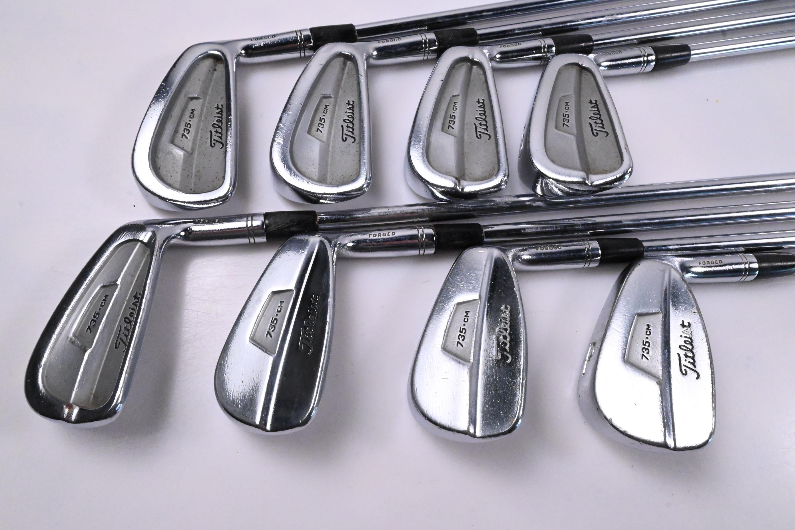 Titleist 735.CM Irons / 3-PW / Regular Flex Dynamic Gold R300 Shafts