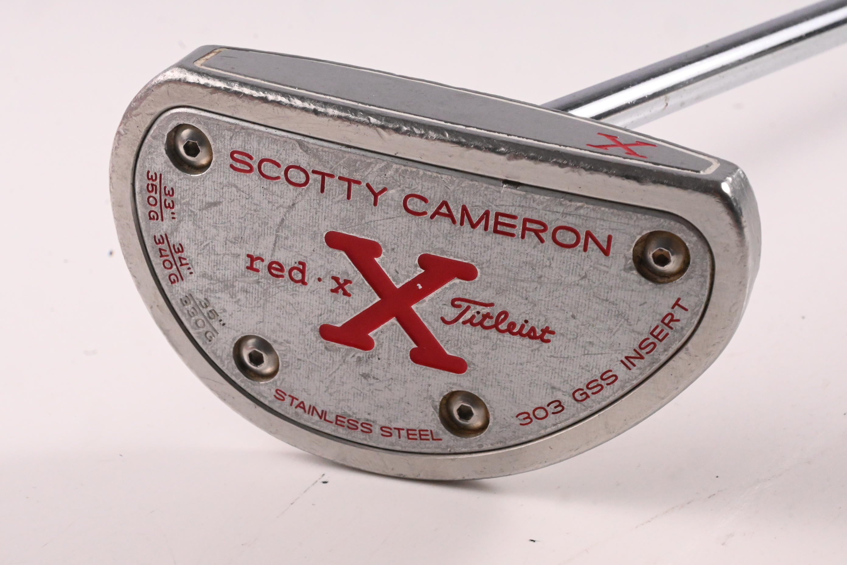 Scotty Cameron Red X2 Putter / 35 Inch