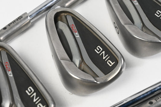 Ping G25 Irons / 6-PW+SW / Black Dot / Regular Flex Steel Shafts