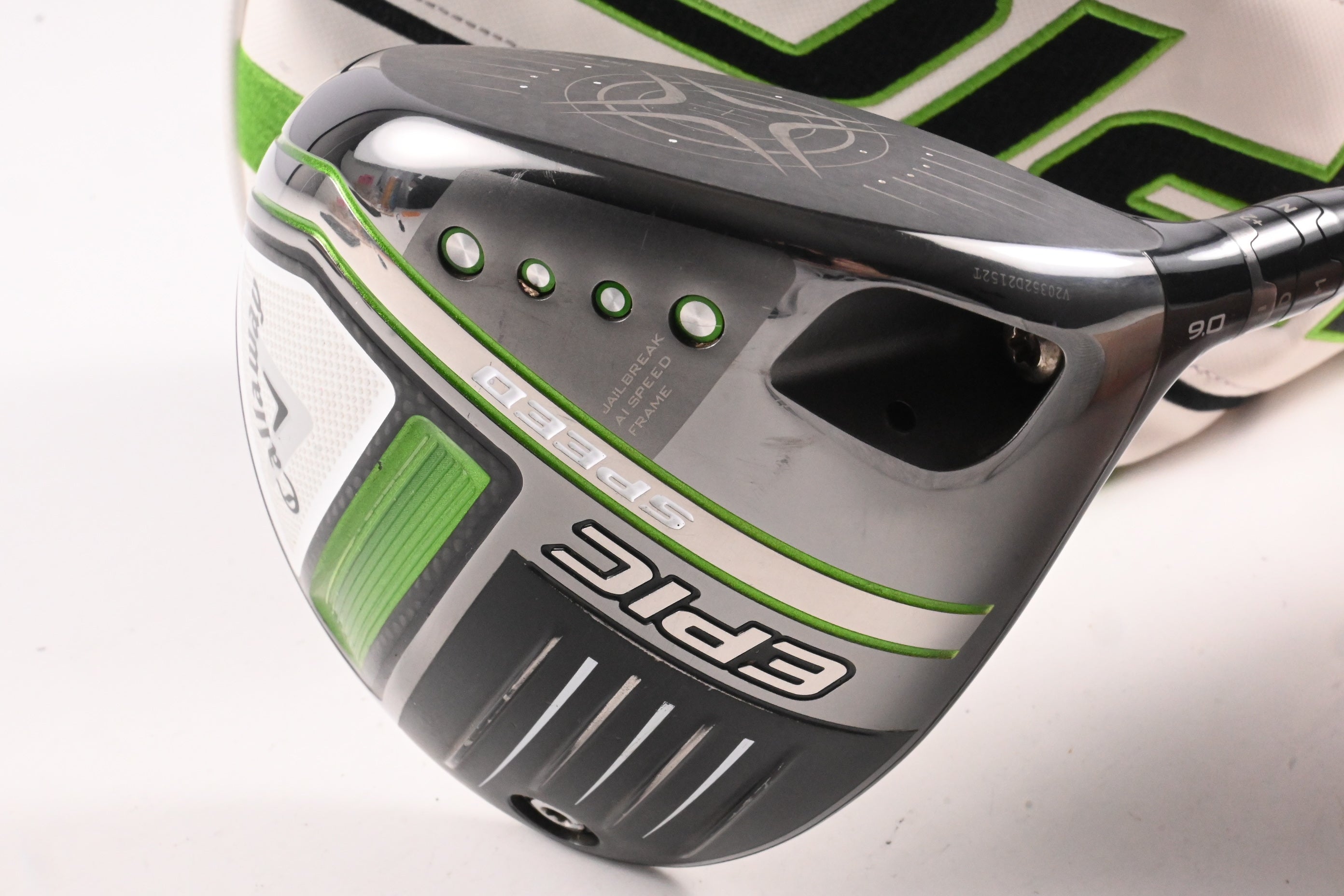 Callaway Epic Speed Driver / 9 Degree / Regular Flex HZRDUS iM10 Green 50 Shaft