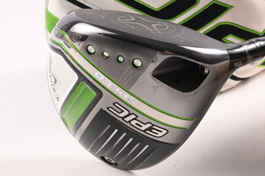 Callaway Epic Speed Driver / 9 Degree / Regular Flex HZRDUS iM10 Green 50 Shaft