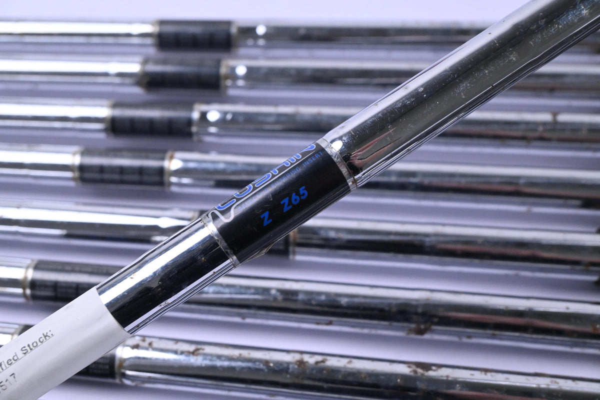 Ping i3 Irons / 3-PW+GW+SW / Red Dot / Stiff Flex Ping Z-Z65 Shafts