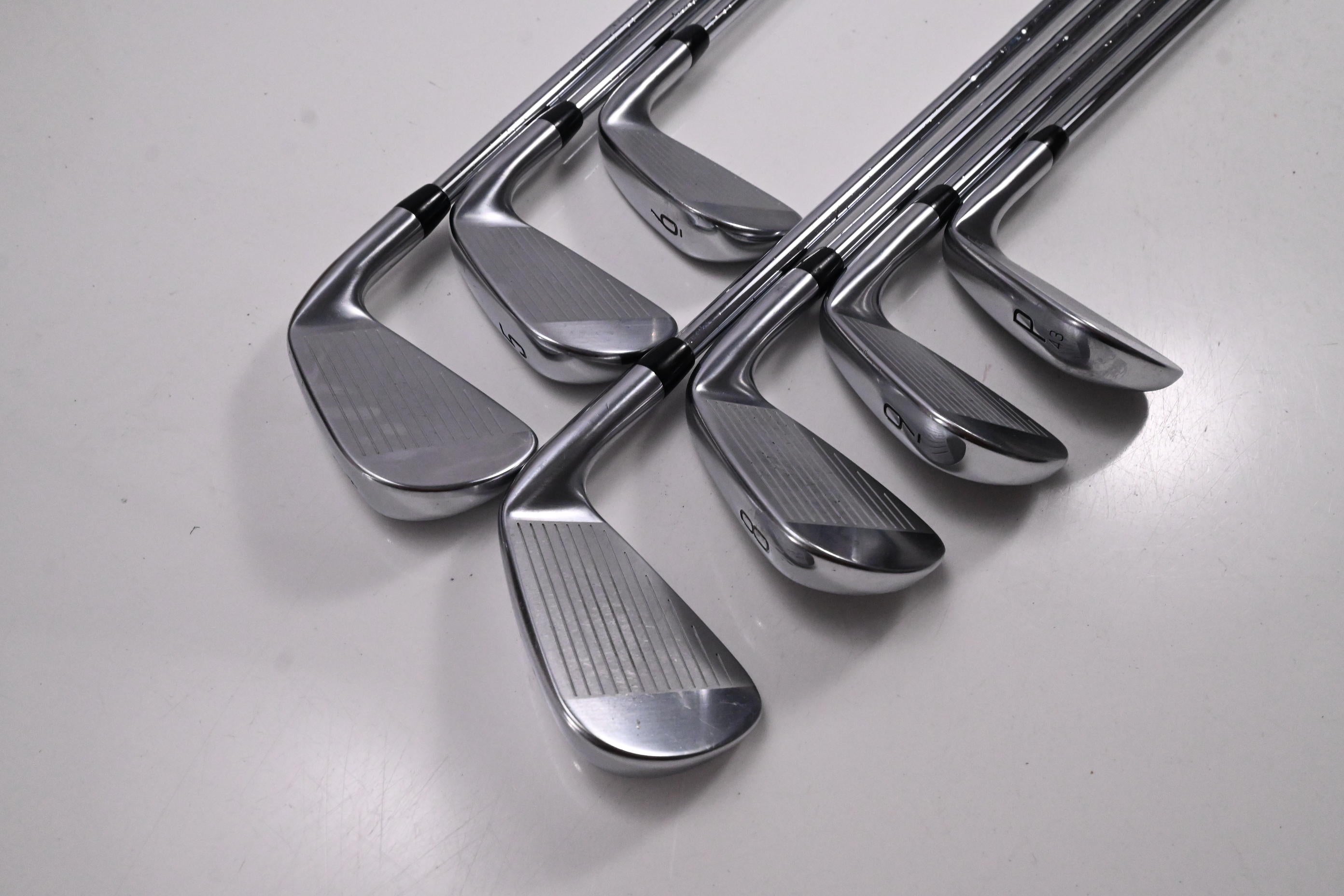 Left Hand Titleist T200 2021 Irons / 4-PW / Stiff Flex Dynamic Gold S300 Shafts