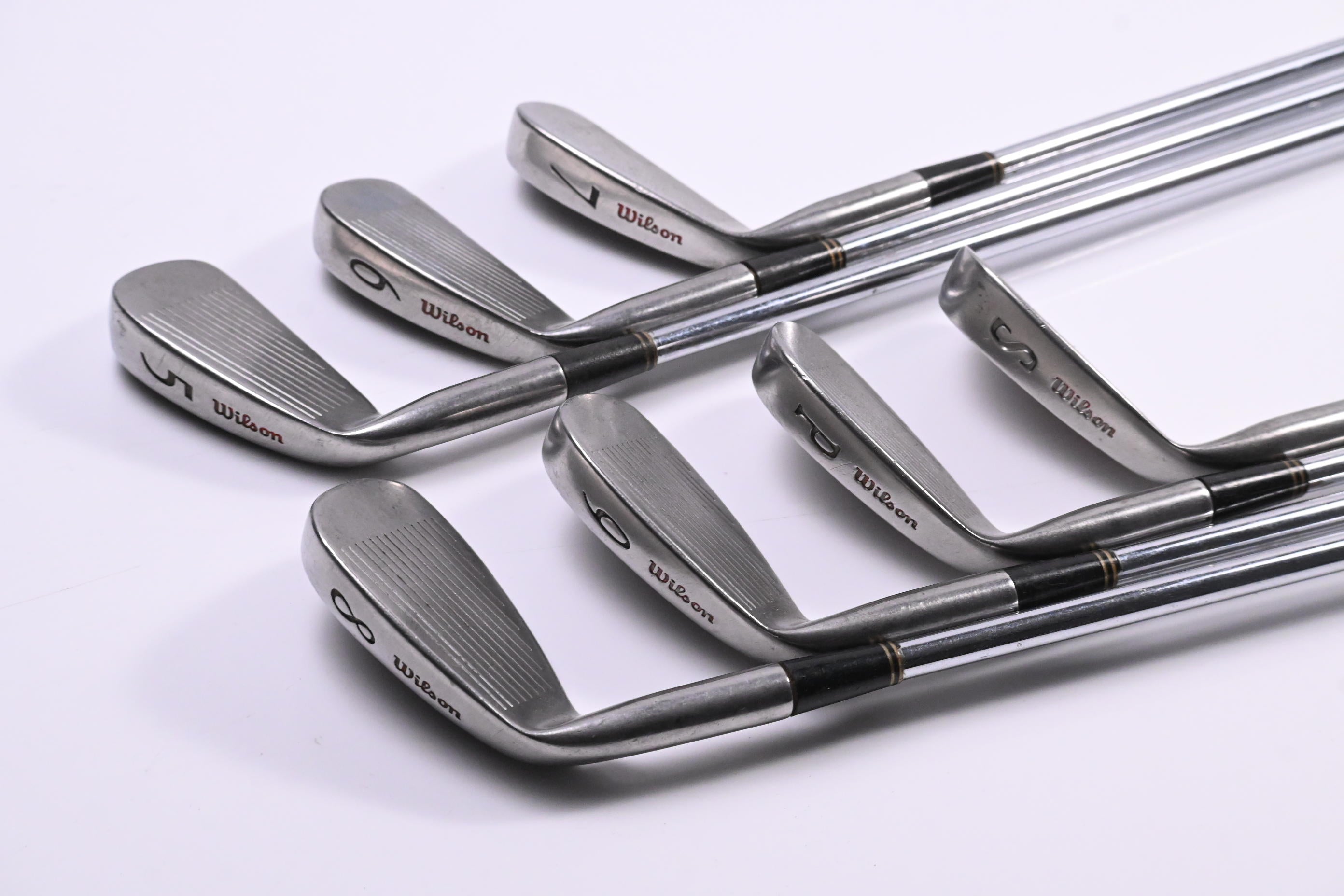 Wilson RM Forged Irons / 5-PW+SW / Stiff Flex Steel Shafts