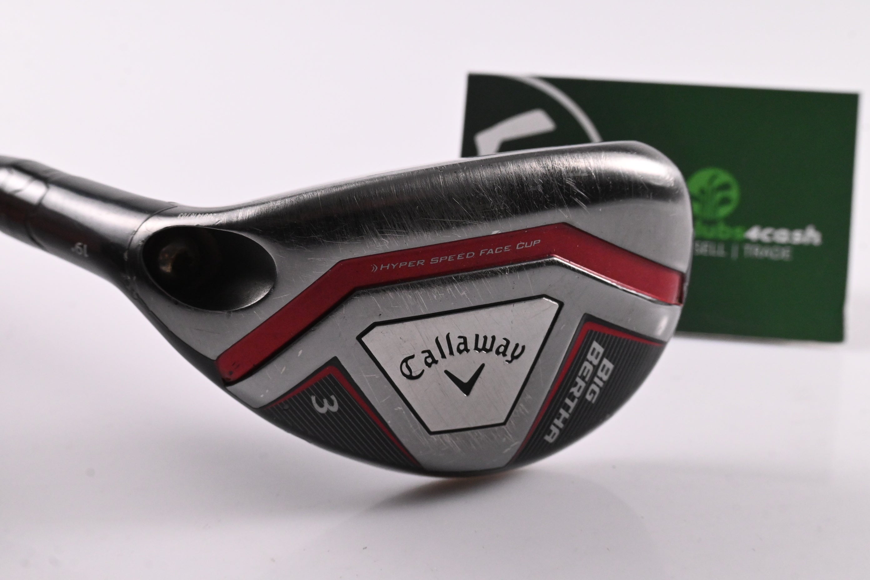 Left Hand Callaway Big Bertha 2015 #3 Hybrid / 19 Degree / Stiff Flex Diamana D+