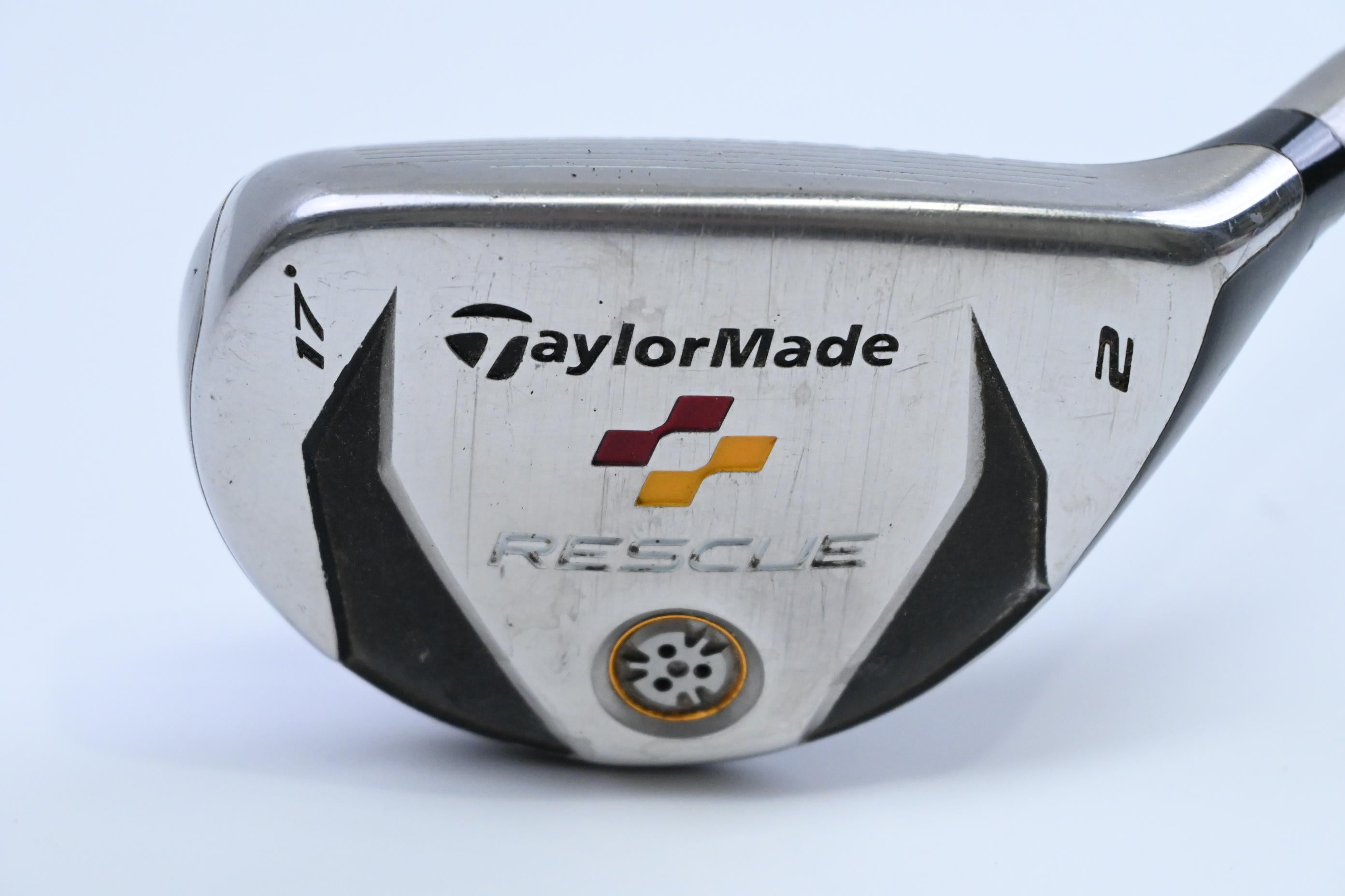 Taylormade Rescue 2009 #2 Hybrid / 17 Degree / Stiff Flex Taylormade Reax 60