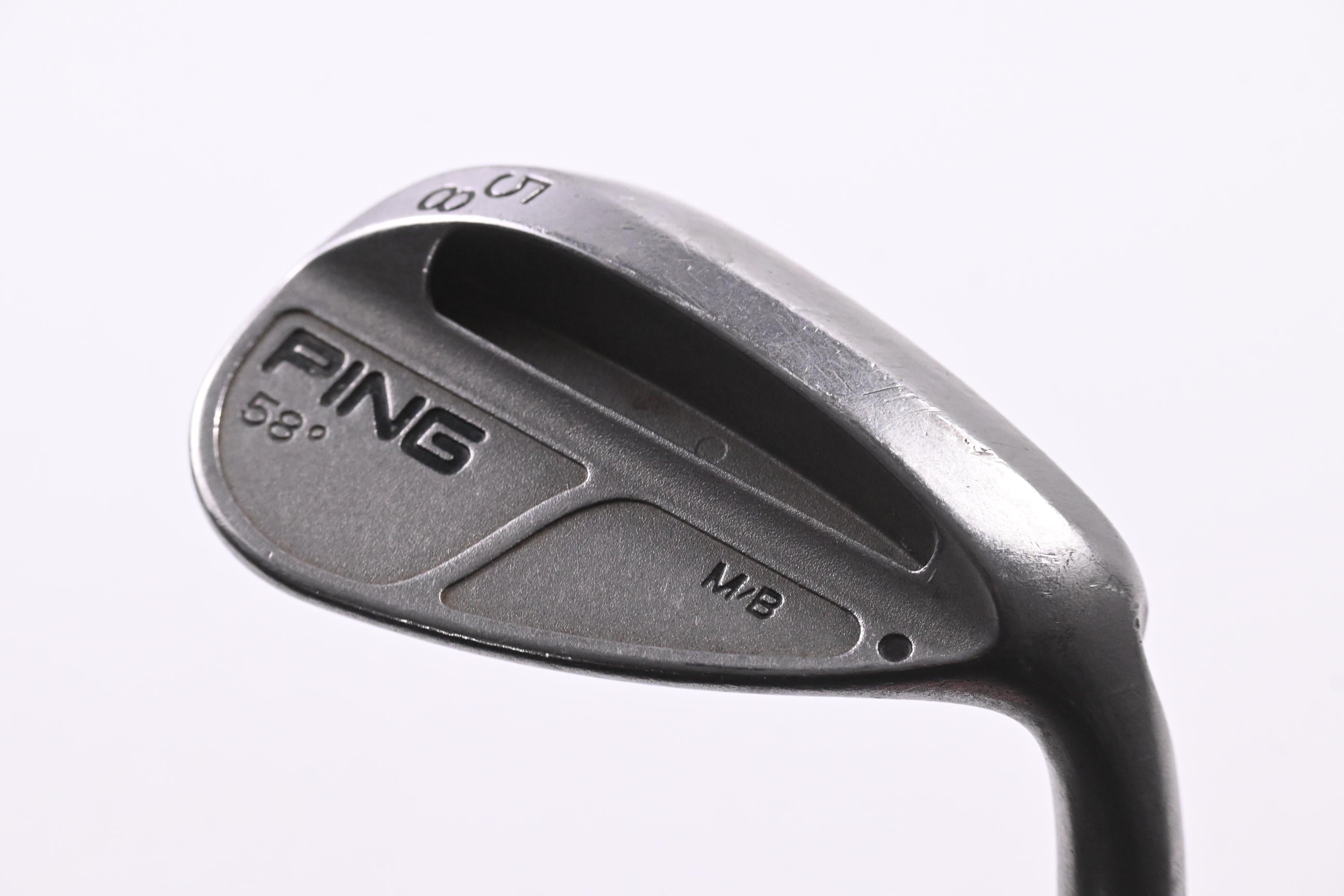 Ping M/B Lob Wedge / 58 Degree / Black Dot / Wedge Flex Steel Shaft
