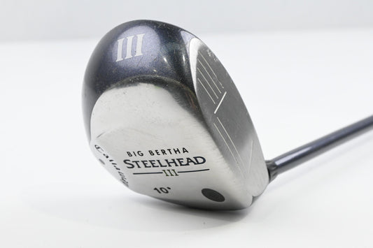 Callaway Steelhead III Driver / 10 Degree / Regular Flex System III Shaft