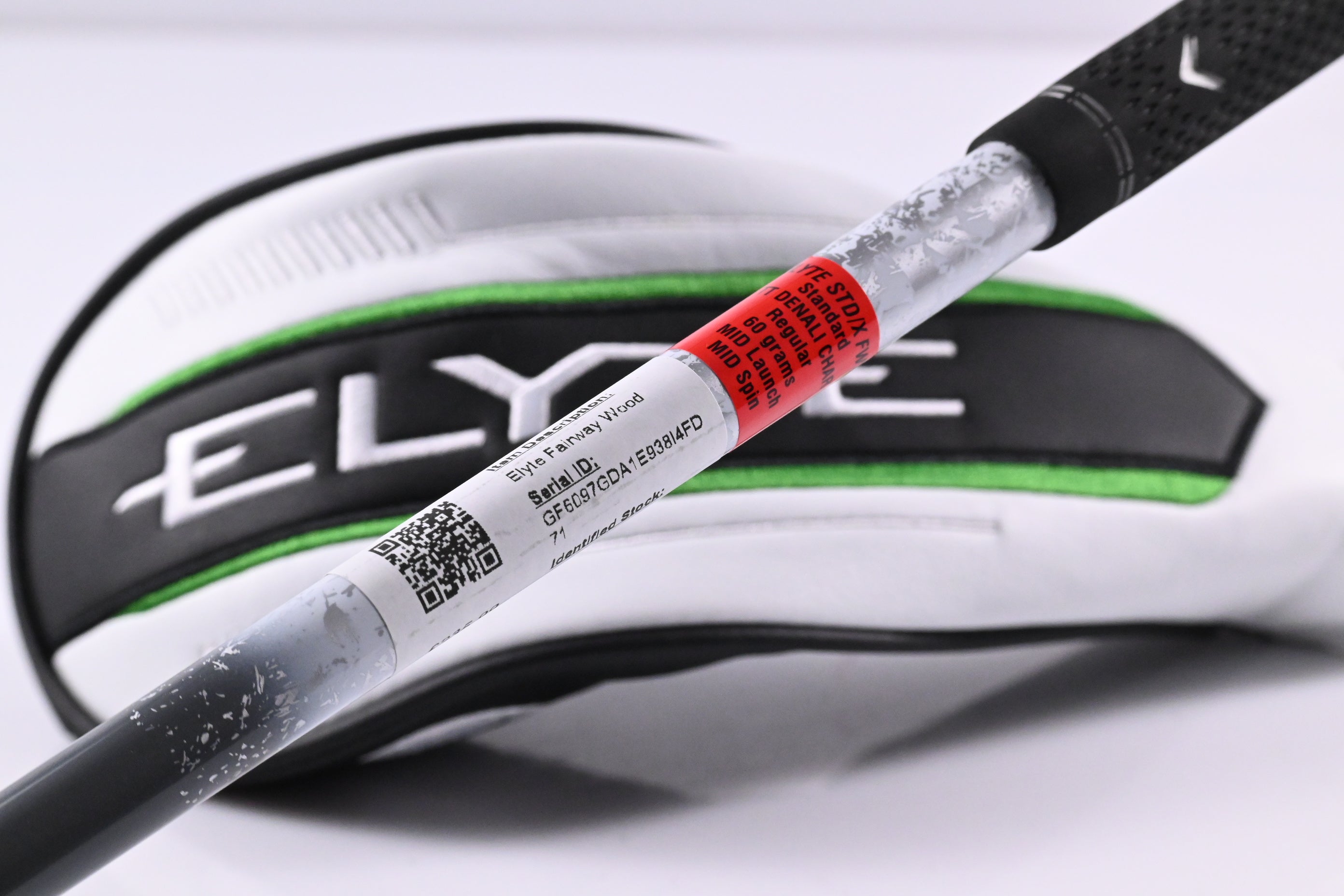 Callaway Elyte #3 Wood / 15 Degree / Regular Flex Denali Charcoal 60 Shaft