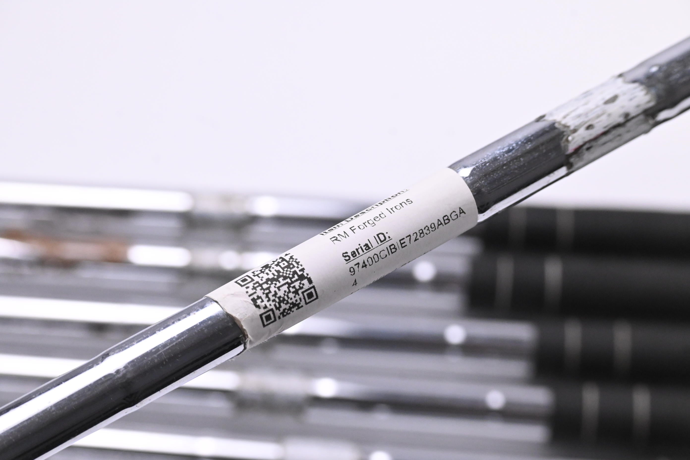 Wilson RM Forged Irons / 5-PW+SW / Stiff Flex Steel Shafts