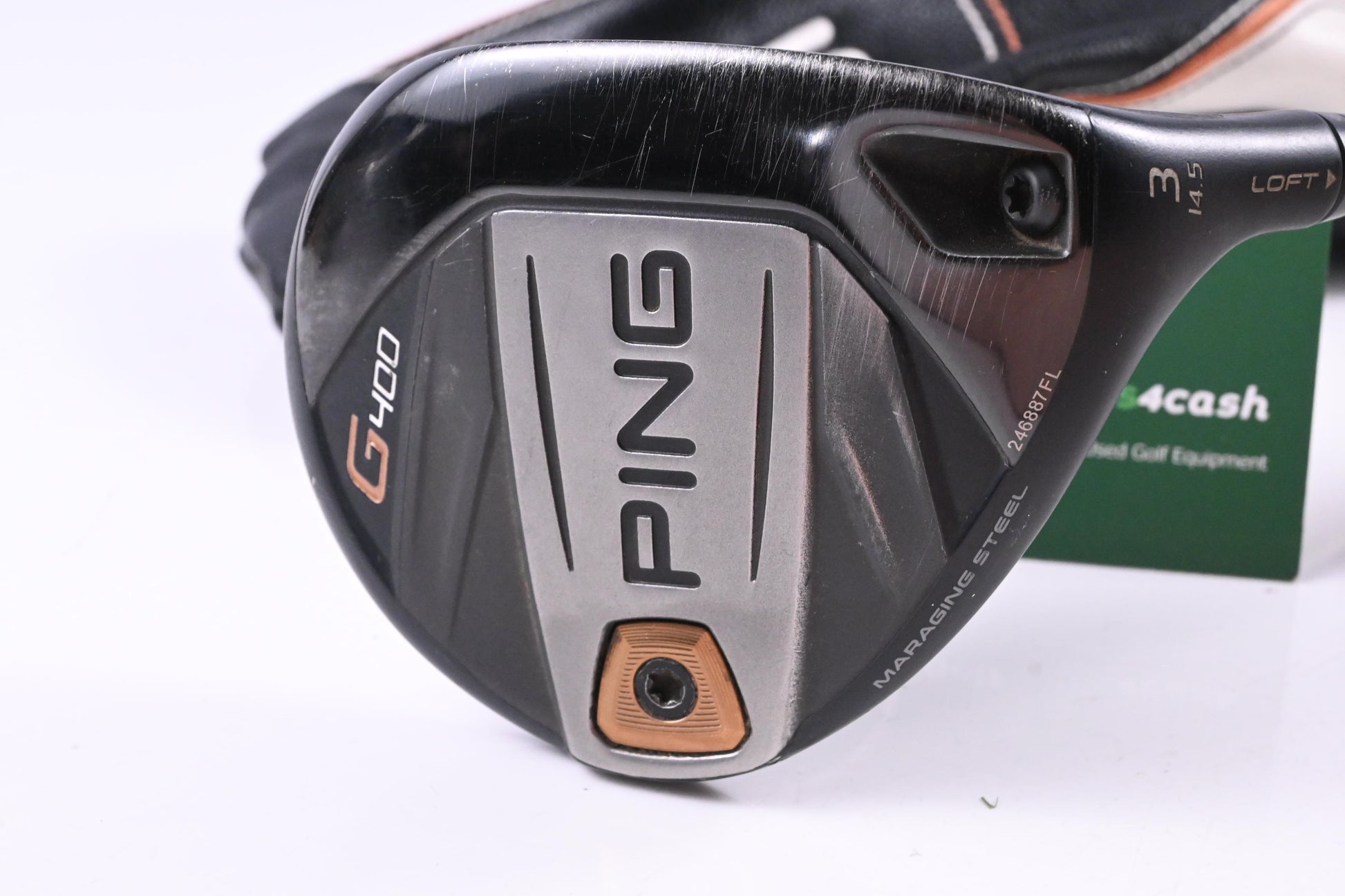 Ping G400 #3 Wood / 14.5 Degree / Senior Flex Ping Alta CB 65 Shaft