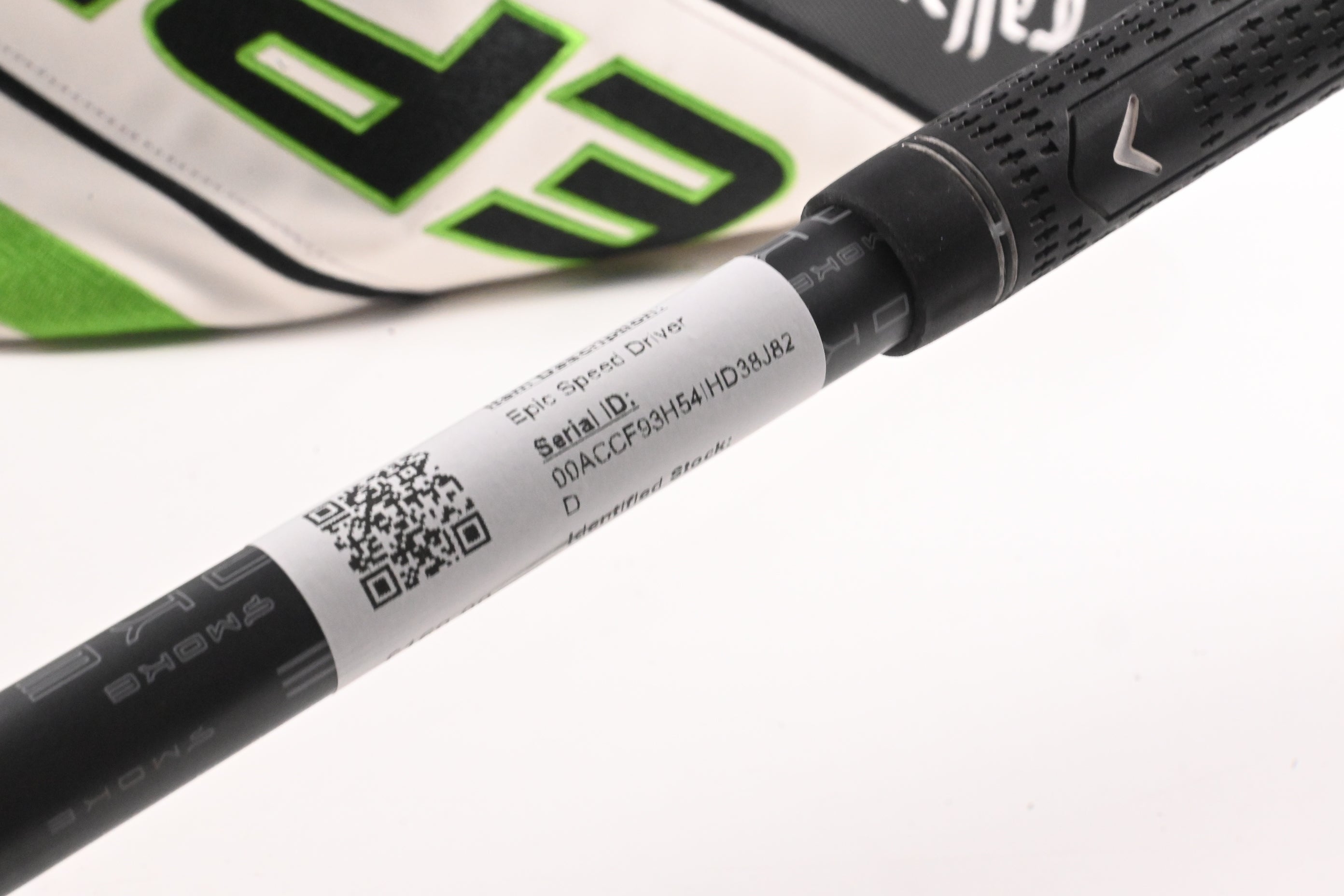 Callaway Epic Speed Driver / 9 Degree / Regular Flex HZRDUS iM10 Green 50 Shaft