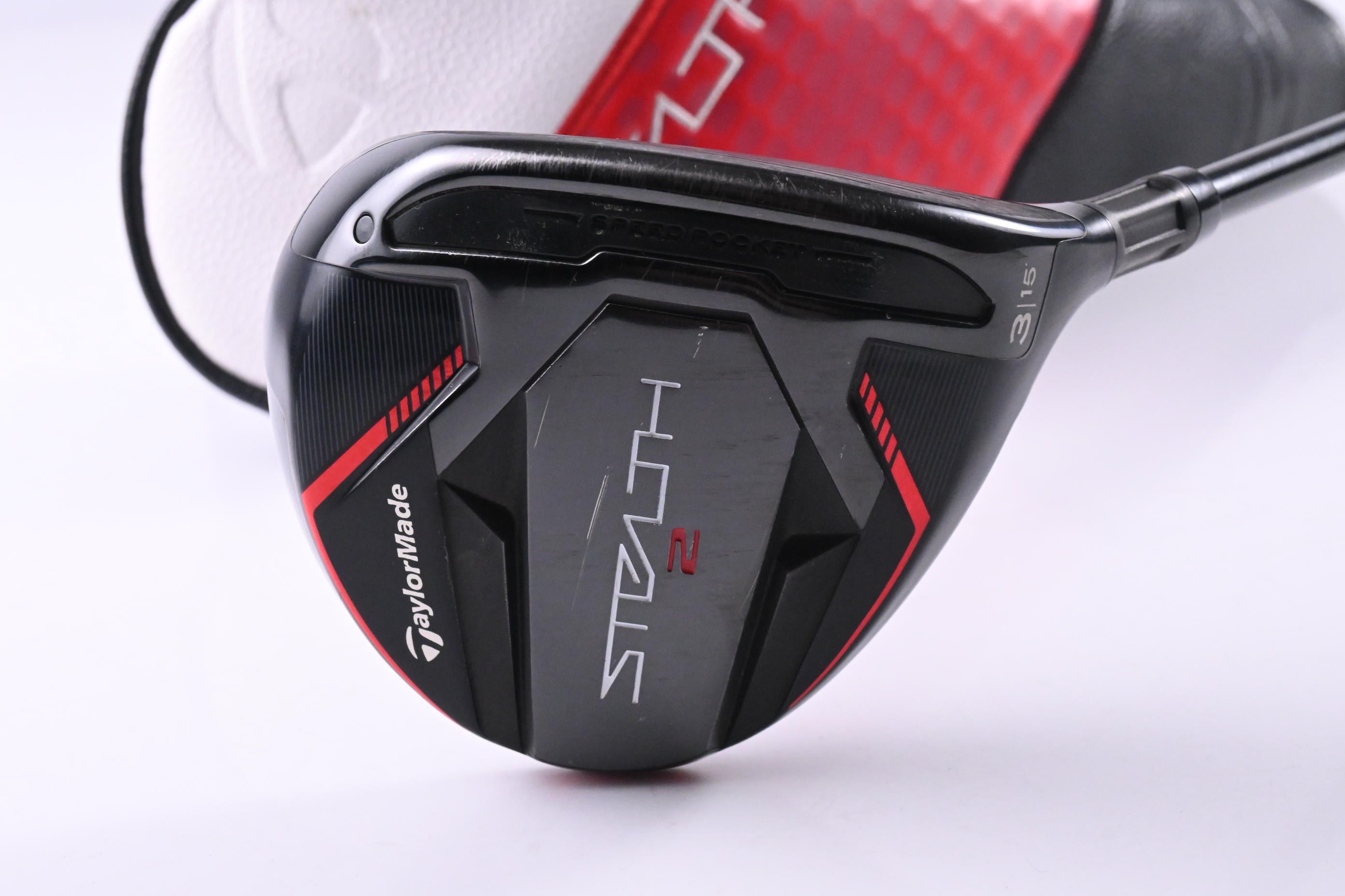 Taylormade Stealth 2 #3 Wood / 15 Degree / Regular Flex Fujikura Ventus TR Red 5