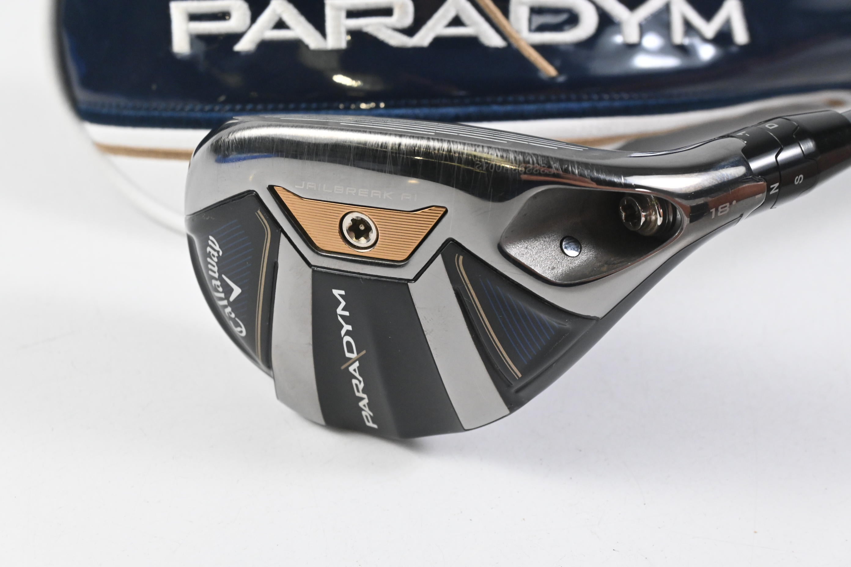 Callaway Paradym #3 Hybrid / 18 Degree / Stiff Flex HZRDUS Silver 75 Shaft