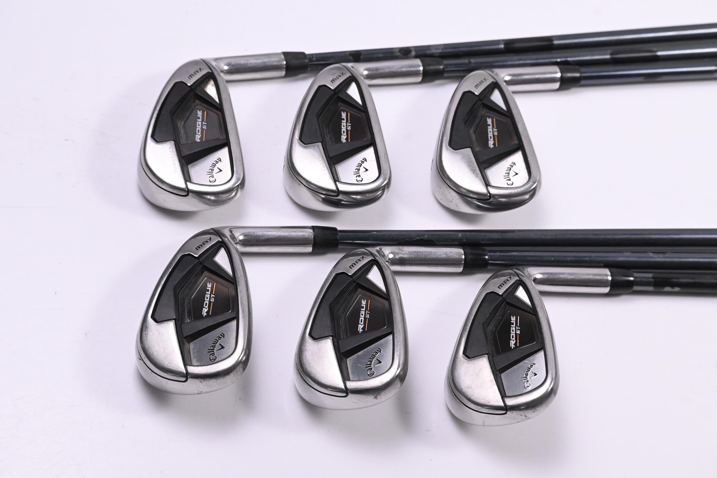 Callaway Rogue ST Max Irons / 5-PW / Regular Flex UST Recoil Dart 75 Shafts