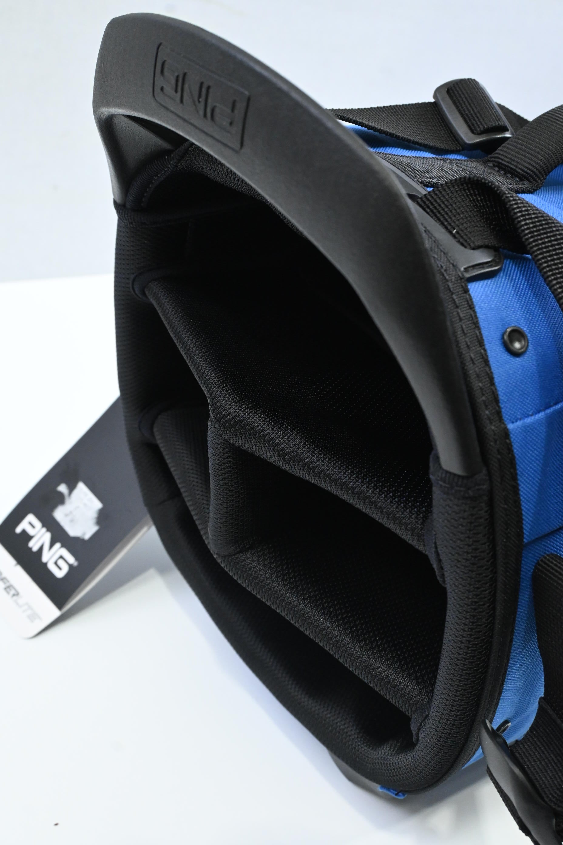 Ping Hoofer Lite Stand Bag / 4-Way Divider / Blue, White