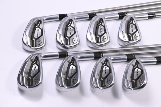 Callaway Apex CF16 Irons / 4-PW+AW / Stiff Flex KBS Tour C-Taper 120 Shafts