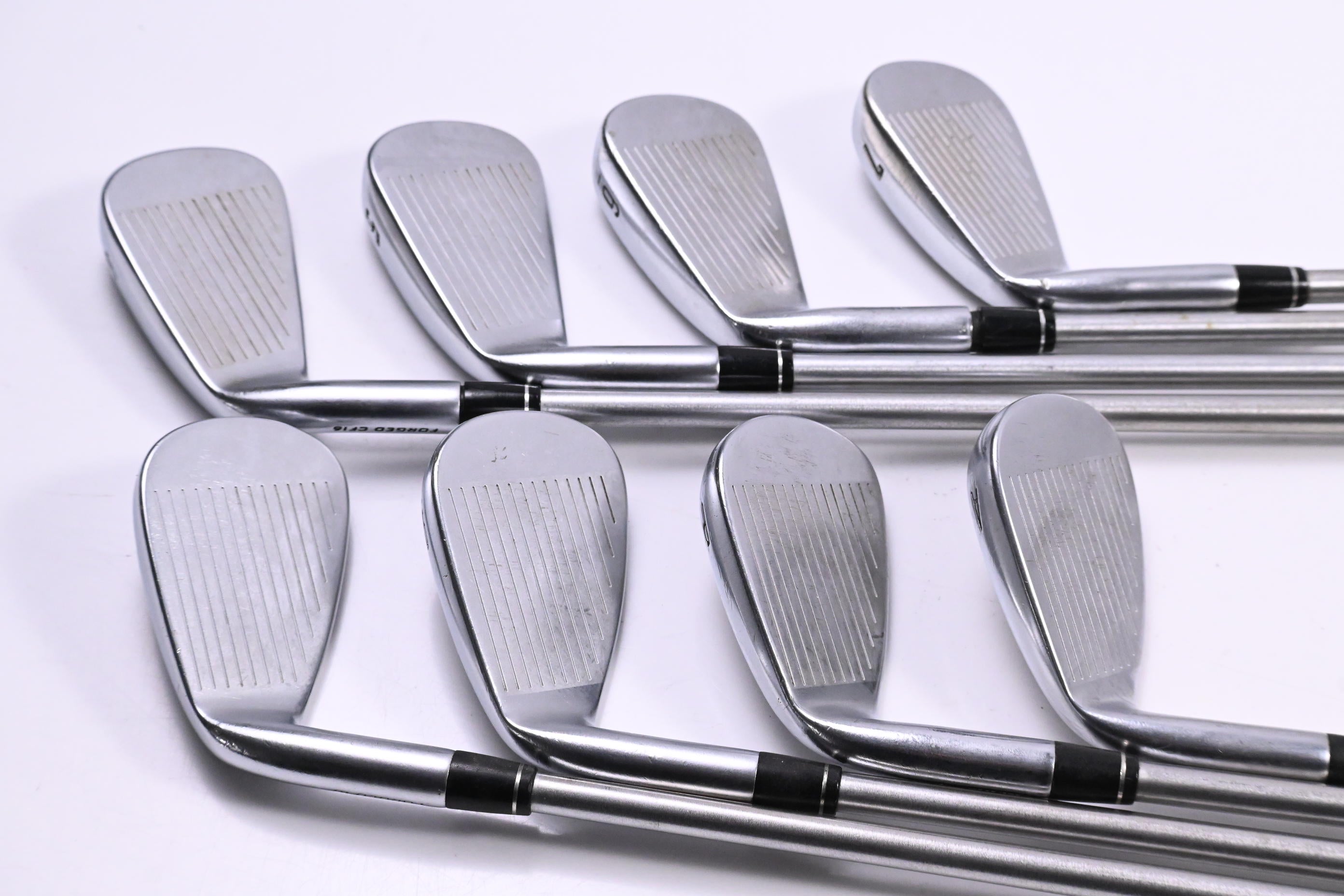 Callaway Apex CF16 Irons / 4-PW+AW / Stiff Flex KBS Tour C-Taper 120 Shafts