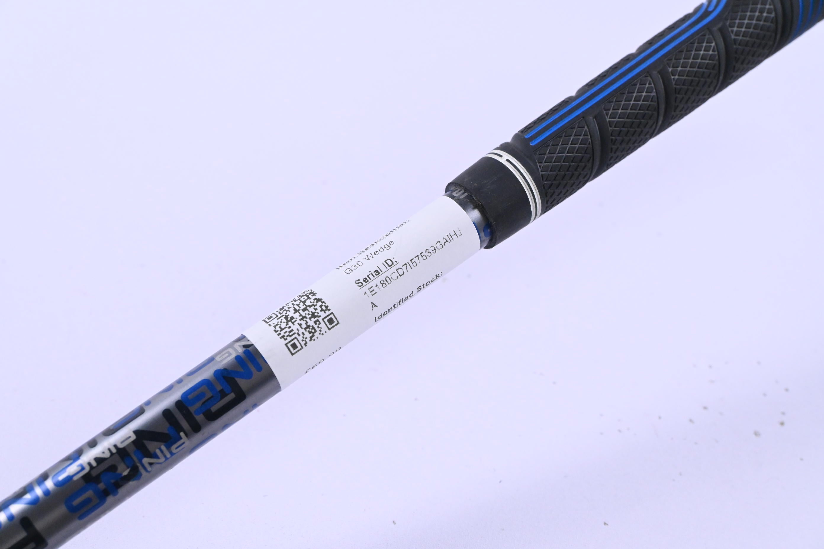 Ping G30 Lob Wedge / 58 Degree / Black Dot / Regular Flex Ping TFC 419 Shaft