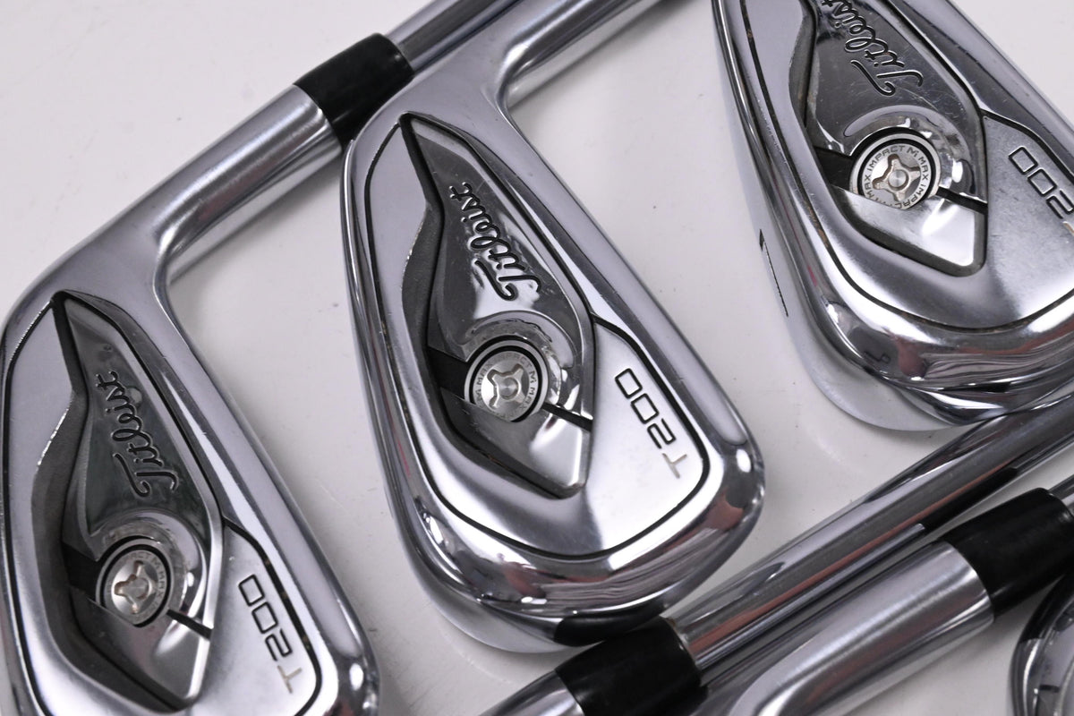 Titleist T200 2019 Irons / 5-PW+48° / Stiff Flex AMT Black S300 Shafts