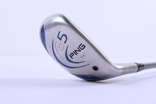 Ping G5 #5 Hybrid / 25 Degree / Regular Flex Ping TFC 100 H Shaft