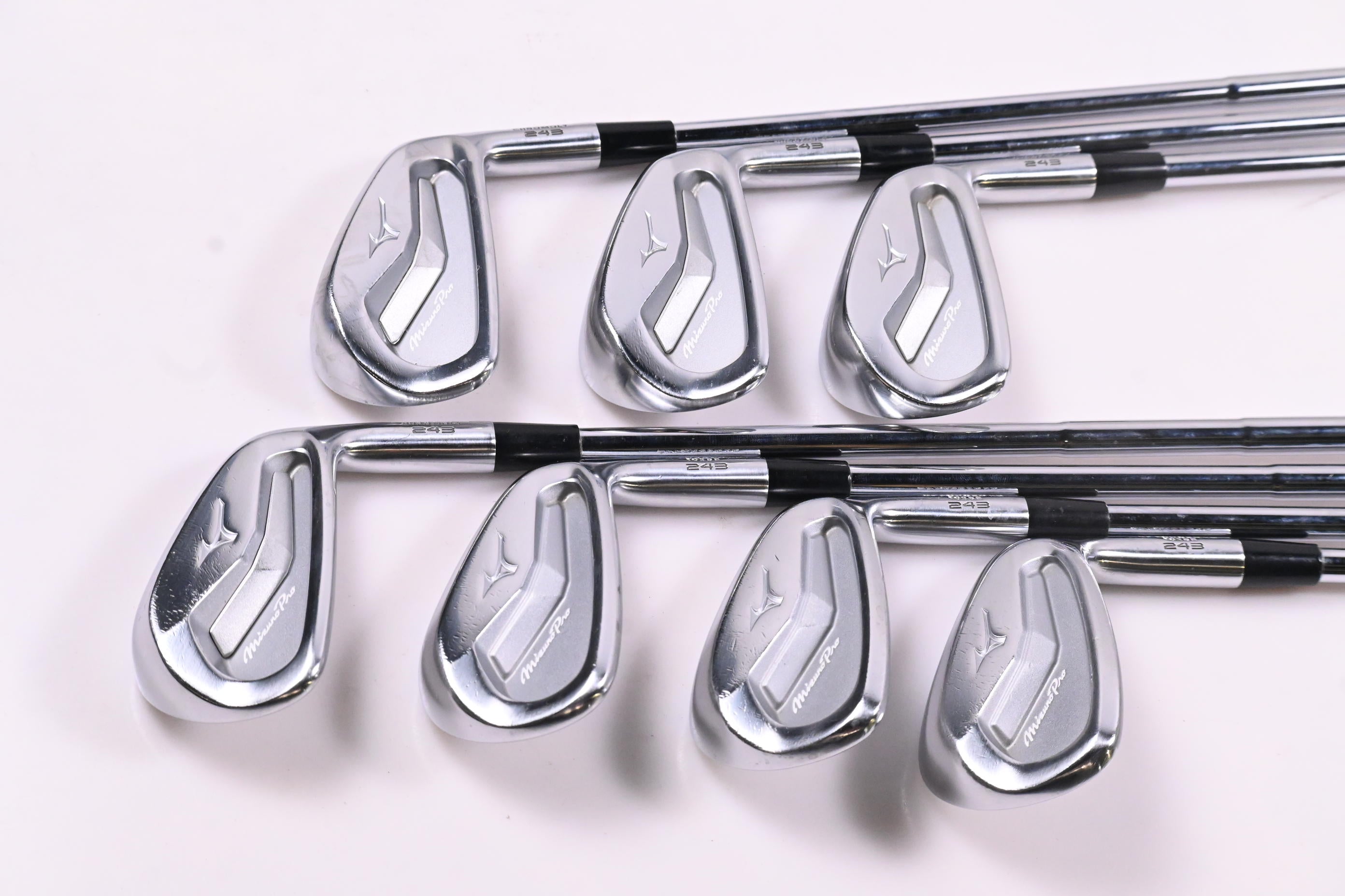 Mizuno Pro 243 Irons / 4-PW / Stiff Flex Dynamic Gold MID 115 S300 Shafts