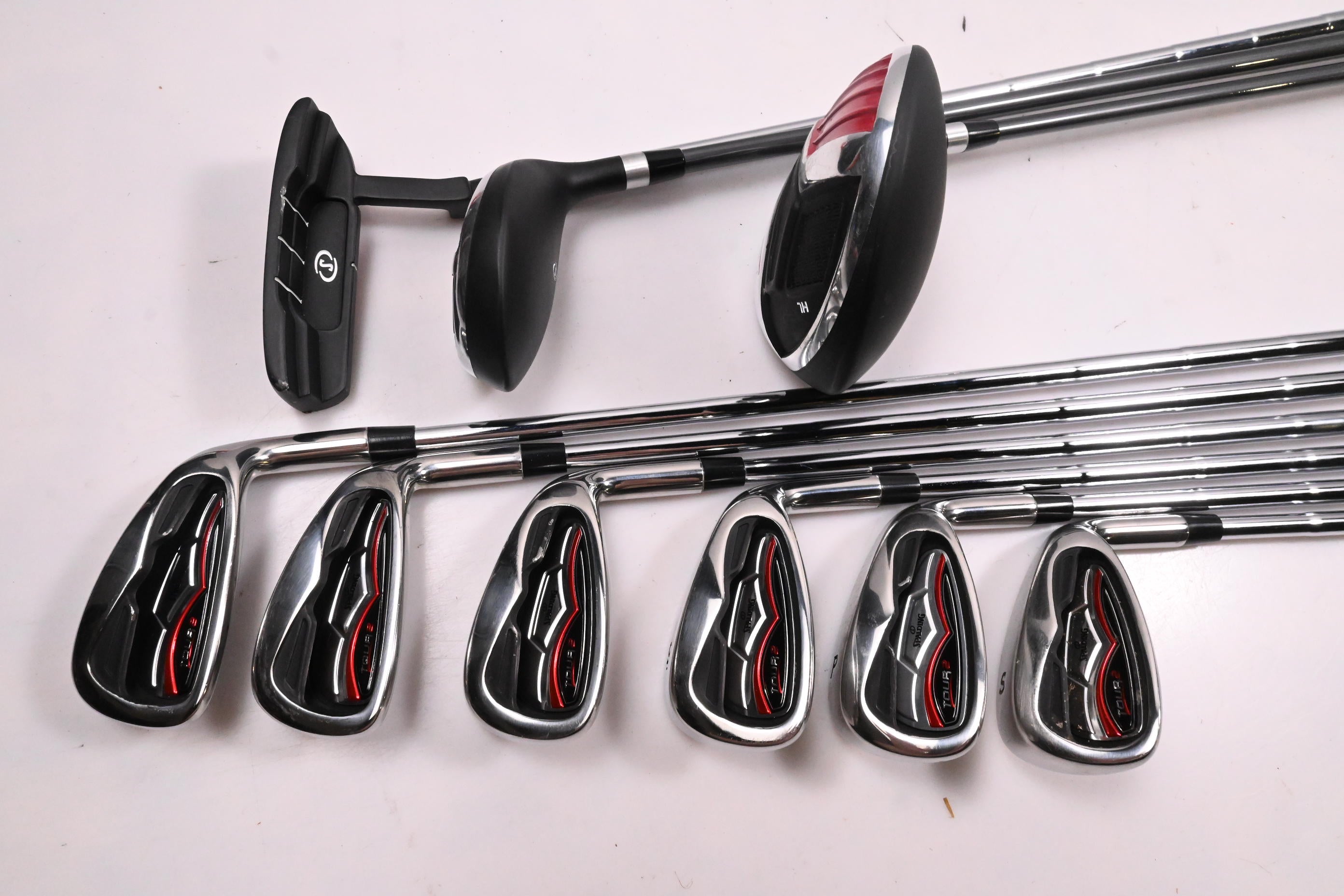 Spalding Tour 2 Package Set / Woods, Irons, Putter, Bag