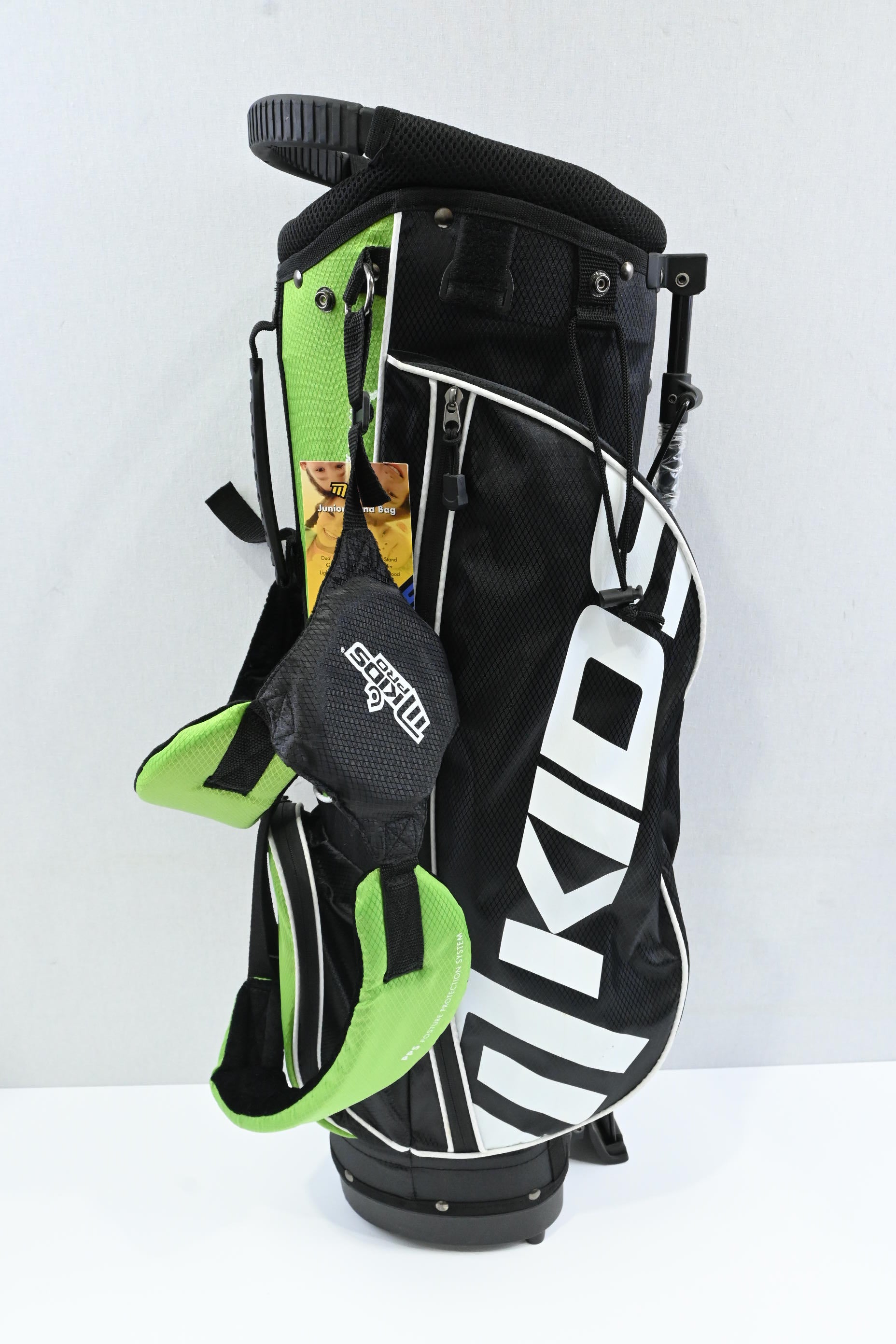 Masters Junior Stand Bag / 4-Way Divider / Black, Green