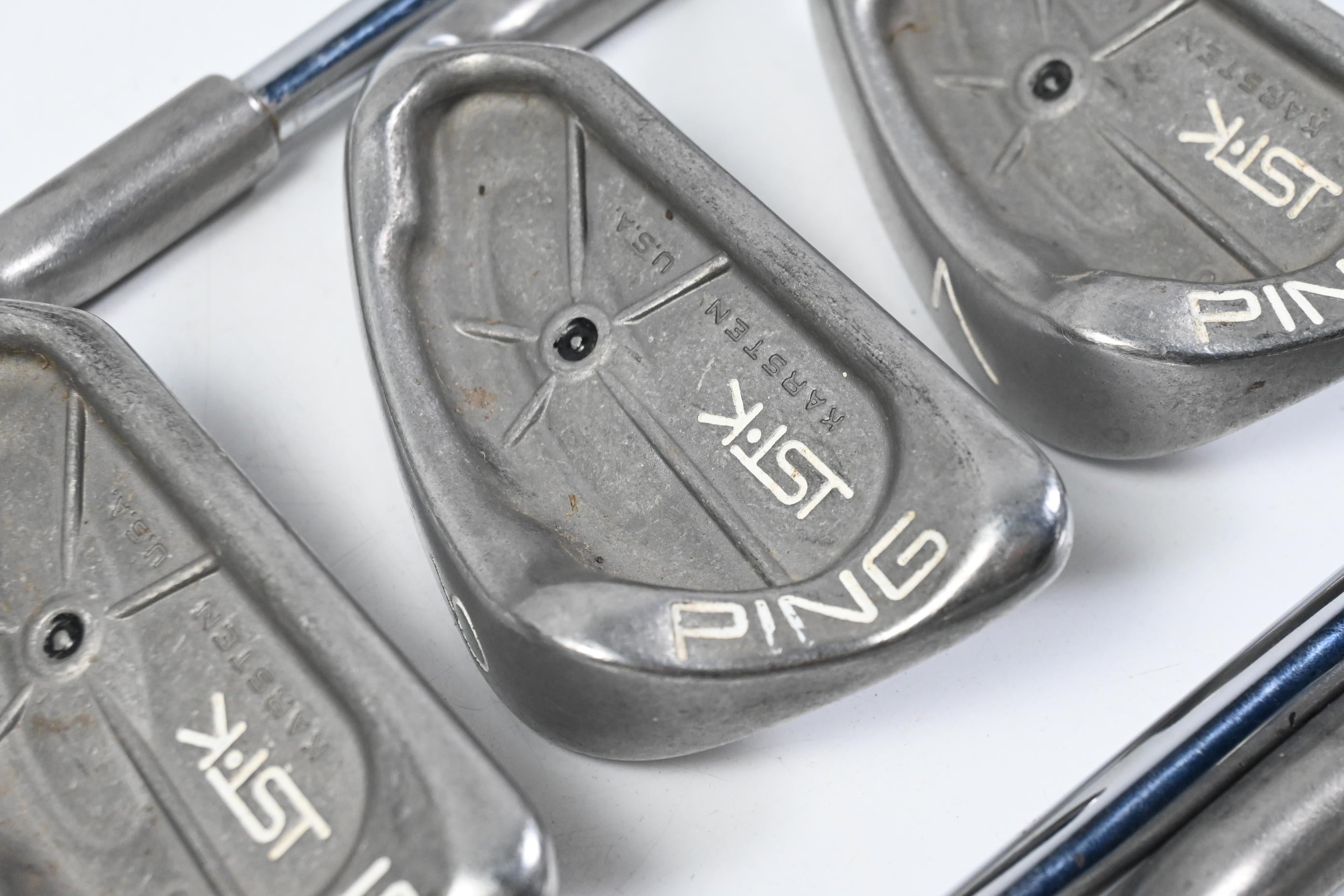 Ping ISI Irons / 5-PW+SW / Black Dot / Stiff Flex Ping JZ Cushin Shafts