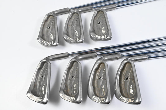 Ping ISI Irons / 5-PW+SW / Black Dot / Stiff Flex Ping JZ Cushin Shafts