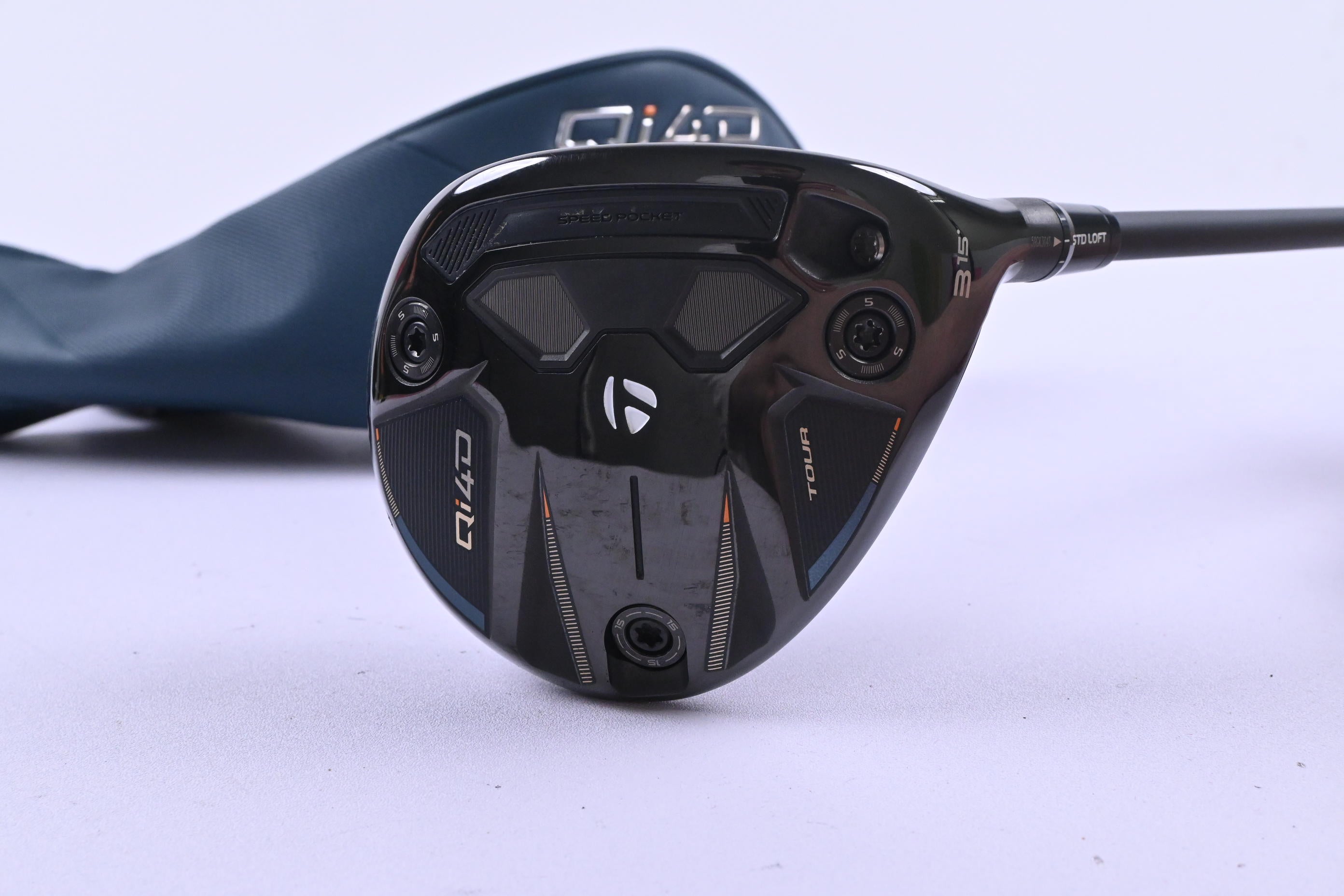 Taylormade Qi4D Tour #3 Wood / 15 Degree / Regular Flex Taylormade REAX 55