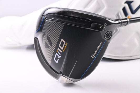 Taylormade Qi10 Max Driver / 12 Degree / Regular Flex Kai'li Blue 60 Shaft