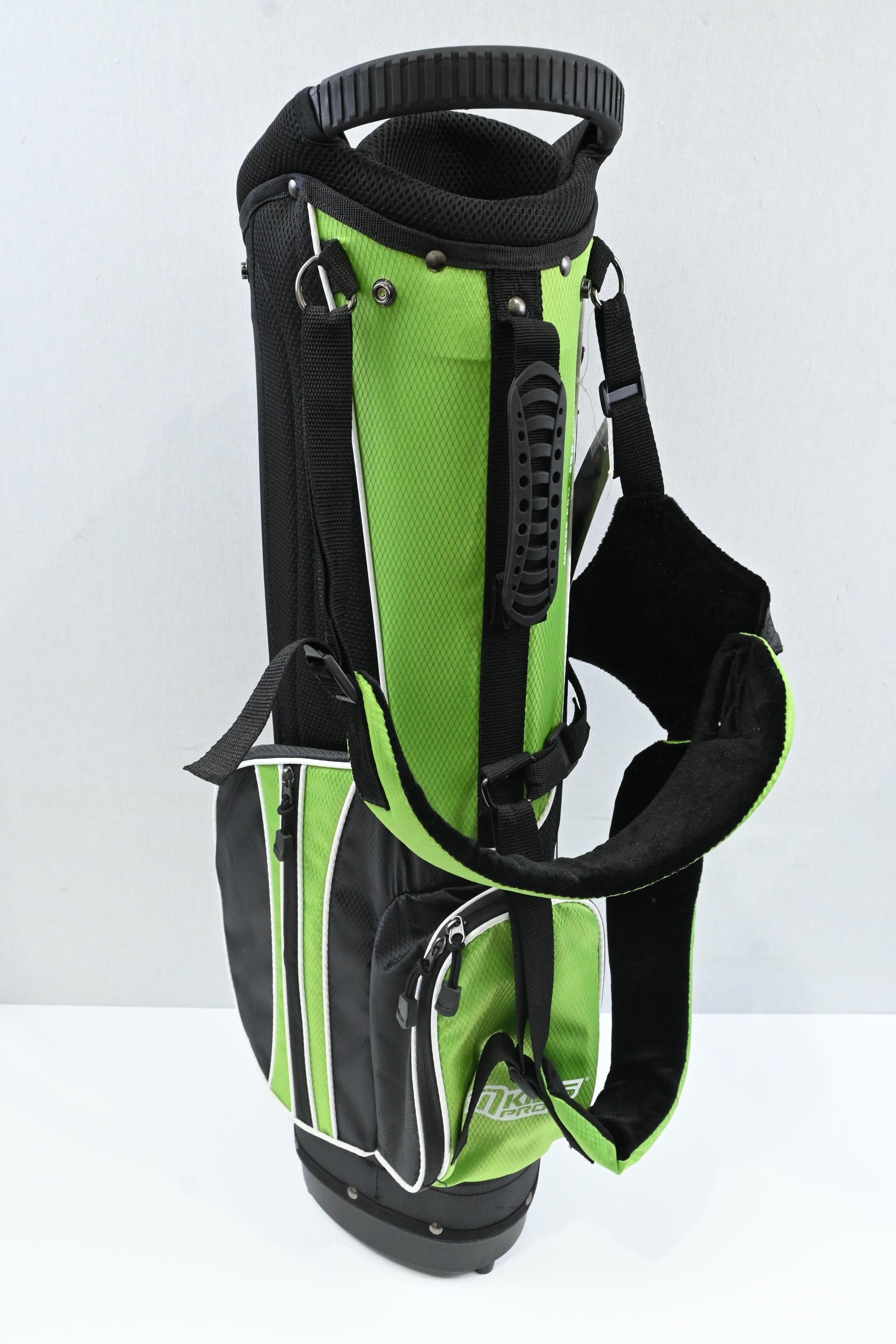 Masters Junior Stand Bag / 4-Way Divider / Black, Green