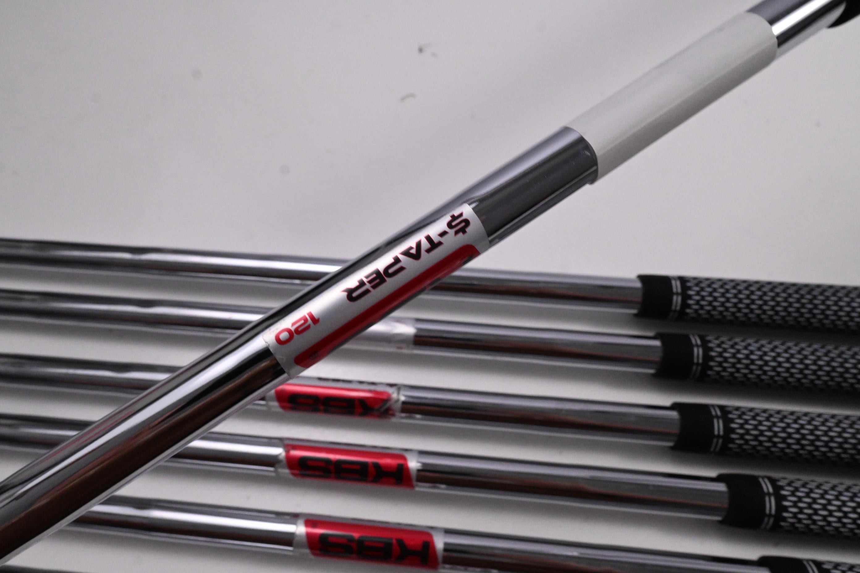 Cobra King Tour 2023 Irons / 4-PW+GW / Stiff Flex KBS $-Taper 120 Shafts