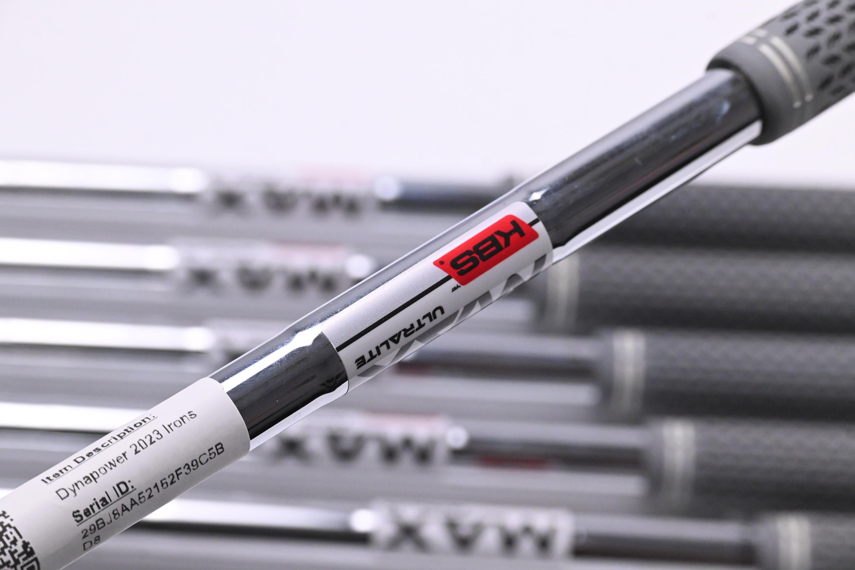Wilson Dynapower 2023 Irons / 5-PW / Regular Flex KBS Max Ultralite Shafts