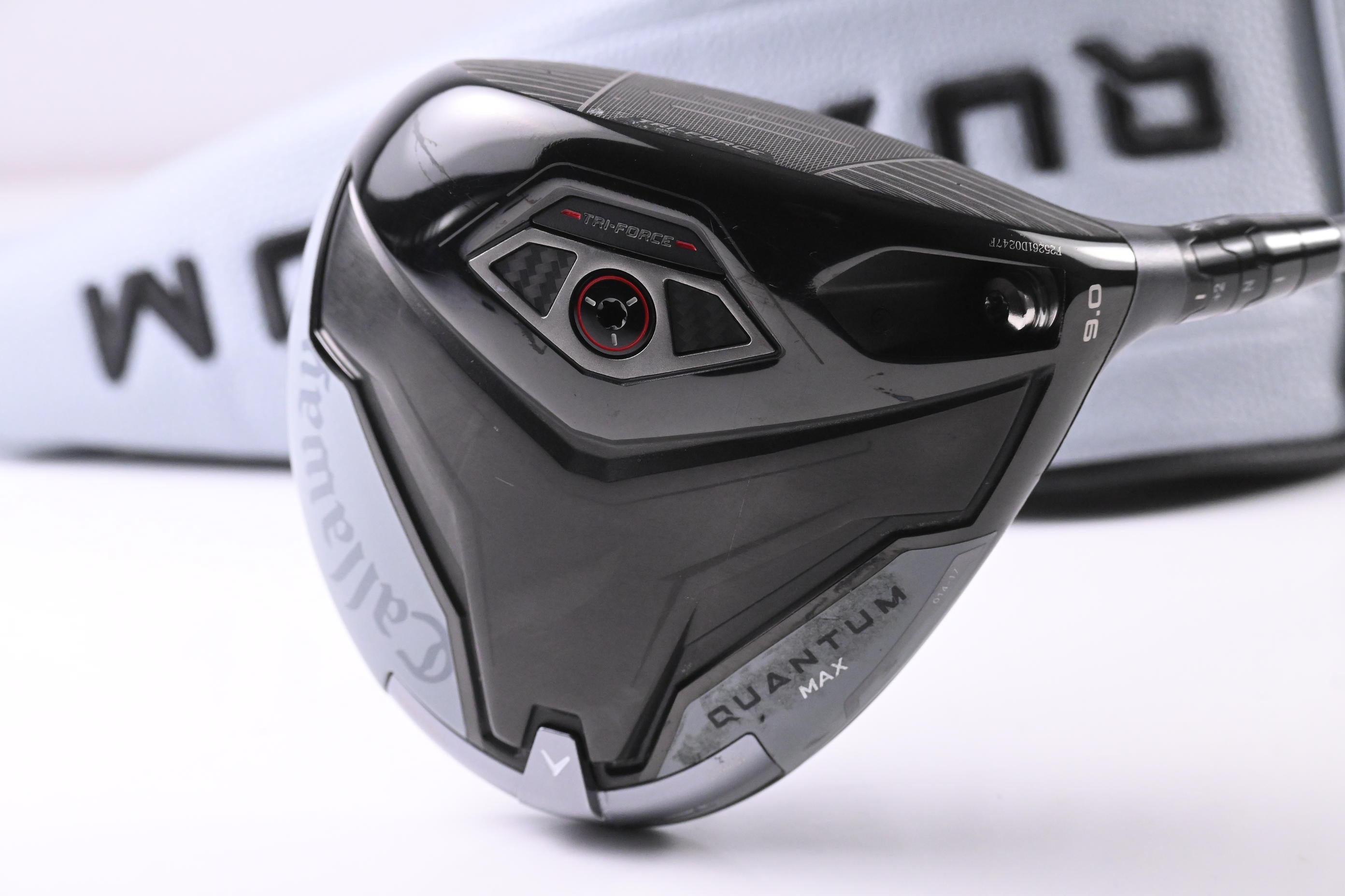 Callaway Quantum Max Driver / 9 Degree / Stiff Flex Denali Frost Silver 60 Shaft