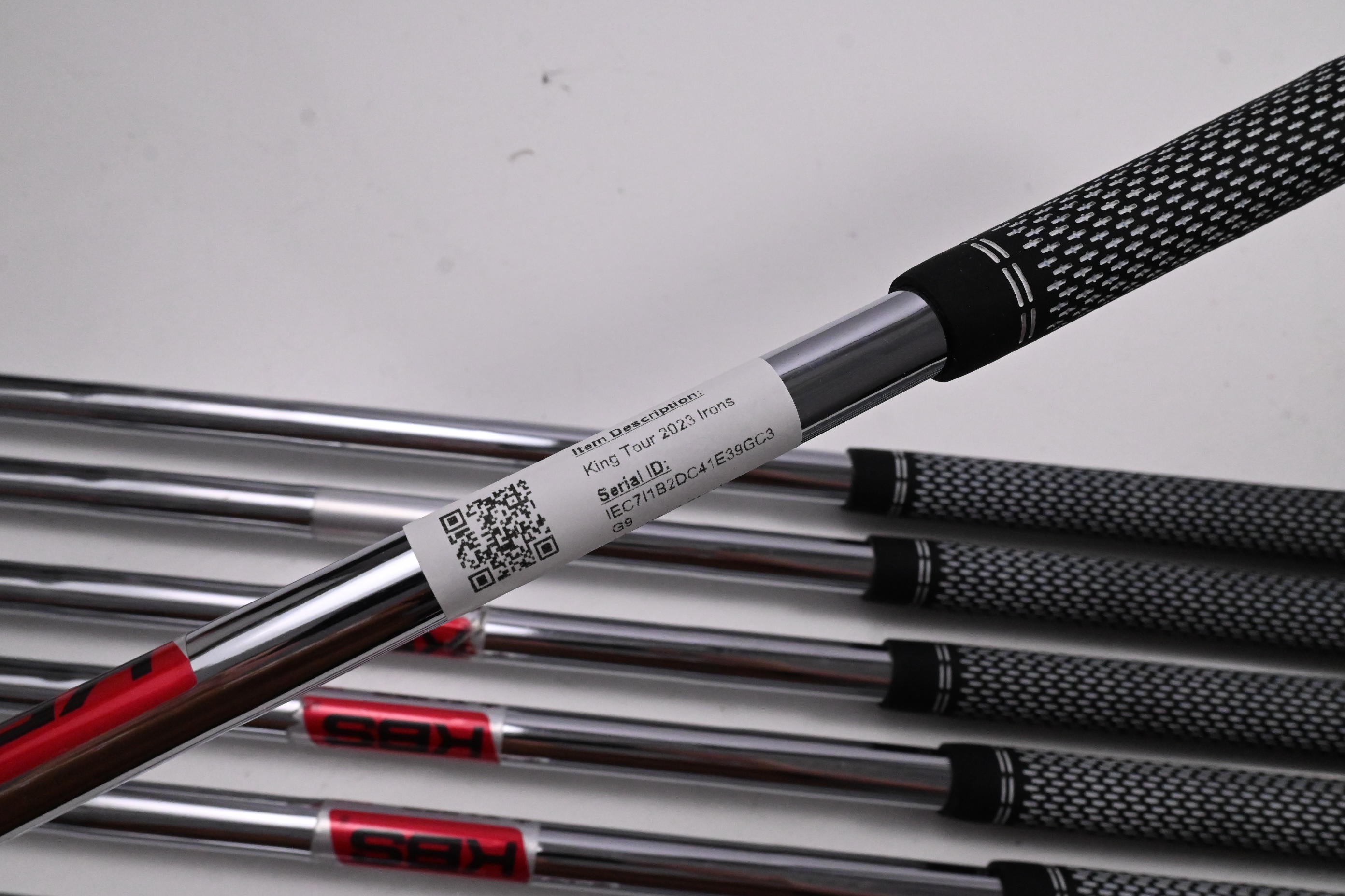 Cobra King Tour 2023 Irons / 4-PW+GW / Stiff Flex KBS $-Taper 120 Shafts