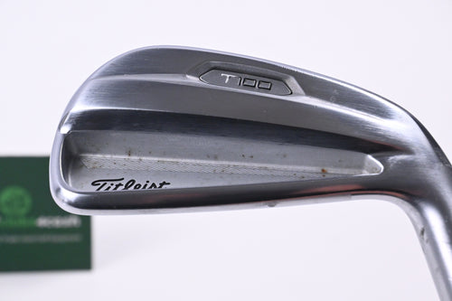 Titleist T100 2021 #4 Iron / 24 Degree / Stiff Flex AMT Tour White S300 Shaft