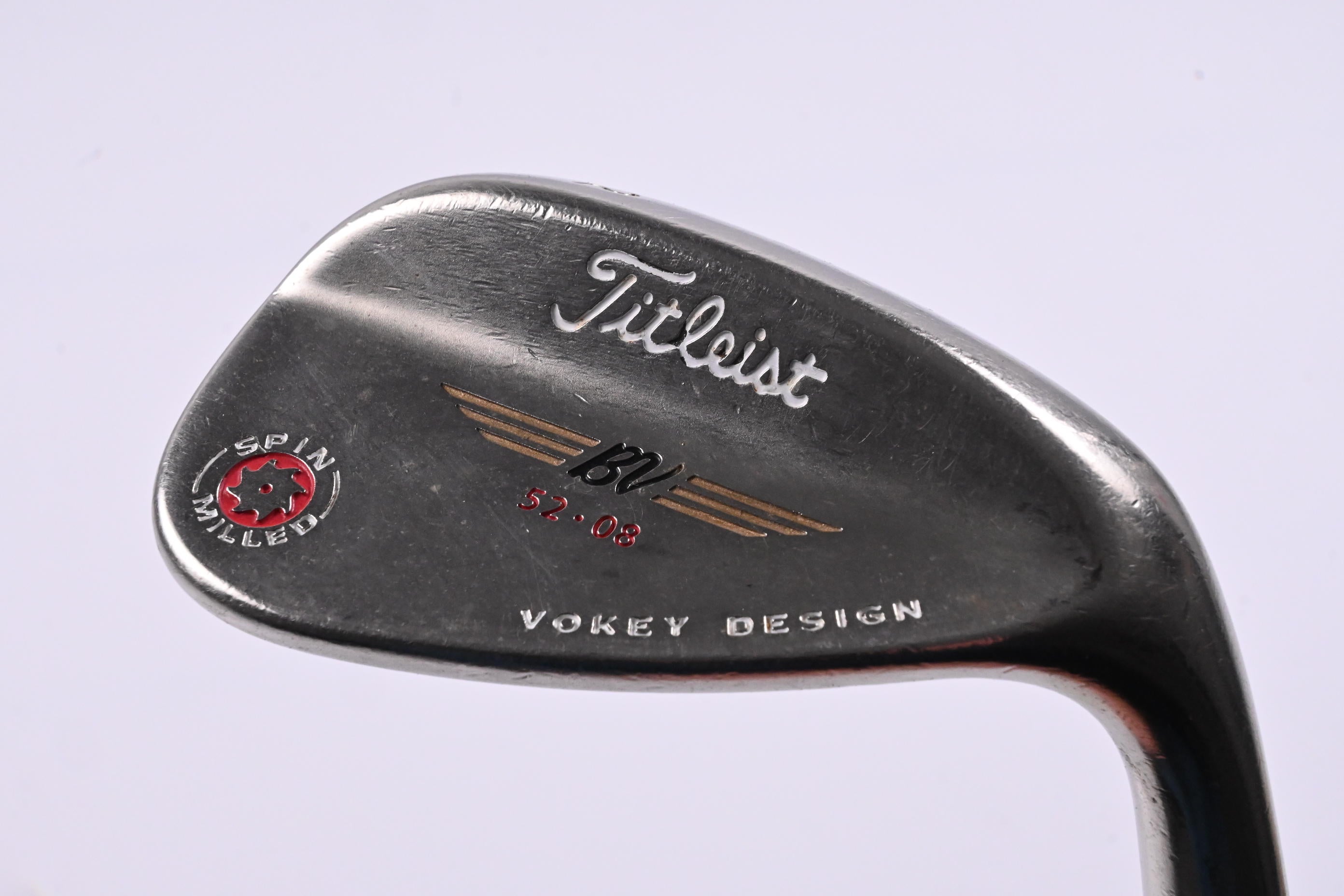 Titleist Vokey Spin Milled Gap Wedge / 52 Degree / Wedge Flex Titleist Shaft