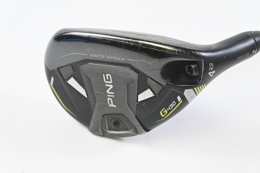 Ping G430 #4 Hybrid / 22 Degree / Stiff Flex Ping Alta CB Black 70 Shaft