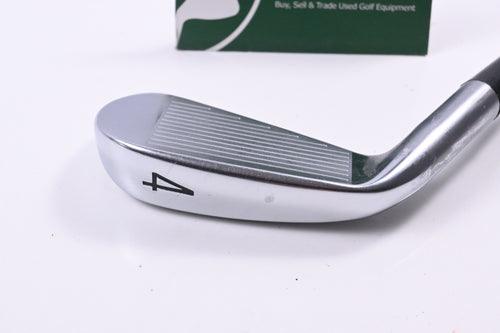 Titleist T100 2021 #4 Iron / 24 Degree / Stiff Flex AMT Tour White S300 Shaft