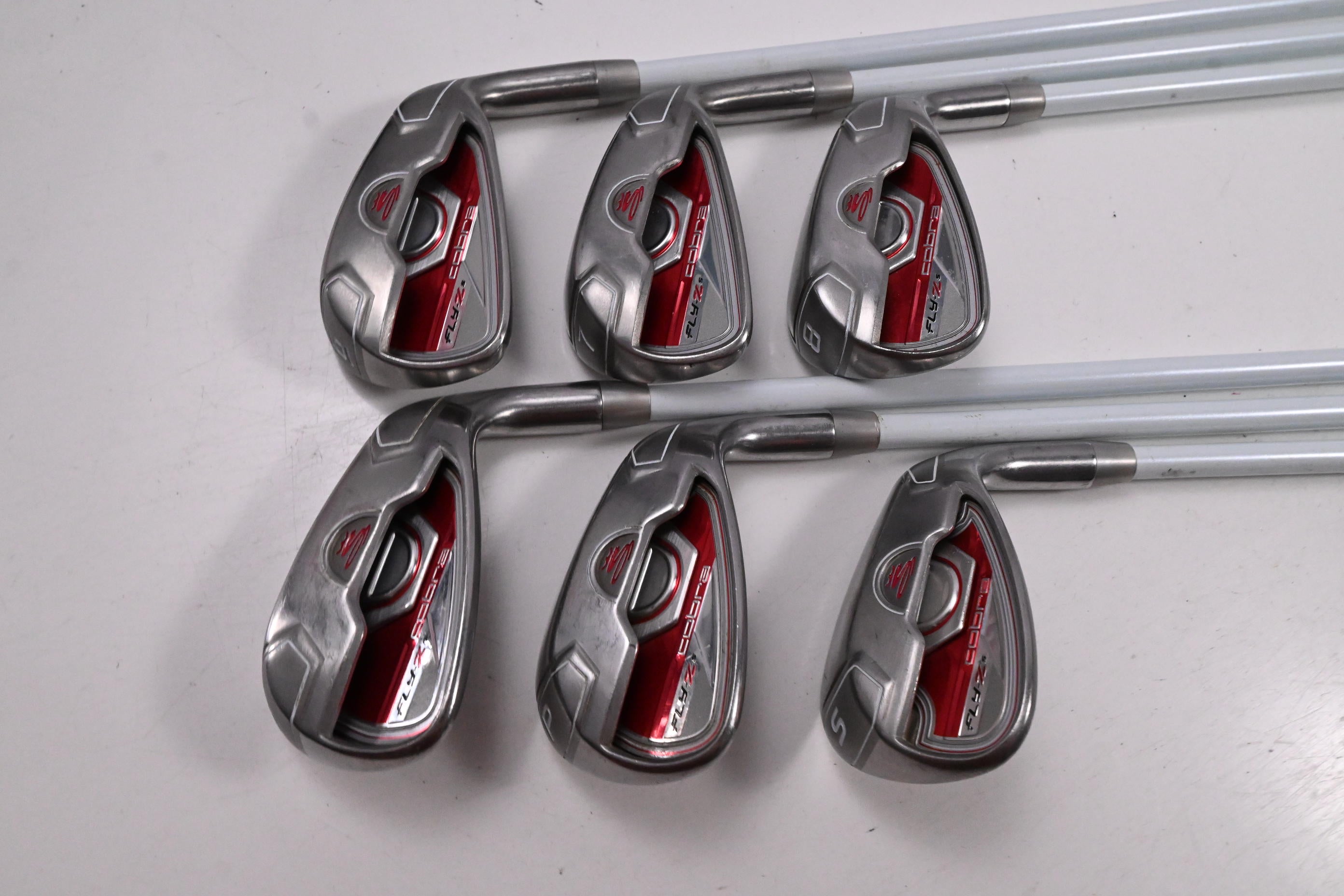Ladies Cobra Fly-Z S Irons / 6-PW+SW / Ladies Flex Cobra Fly-Z S Shafts